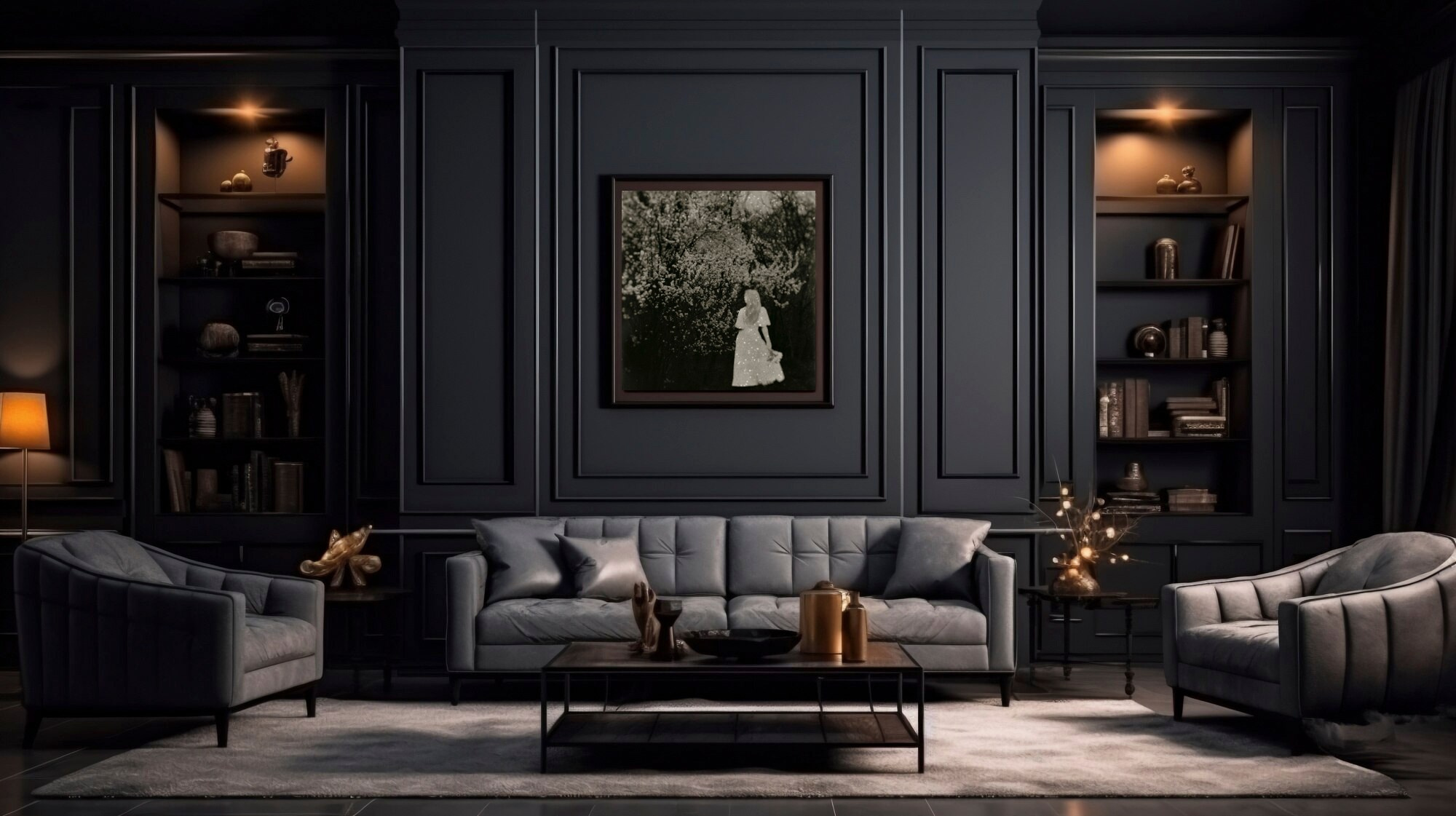 Child of the forest. Visual artist