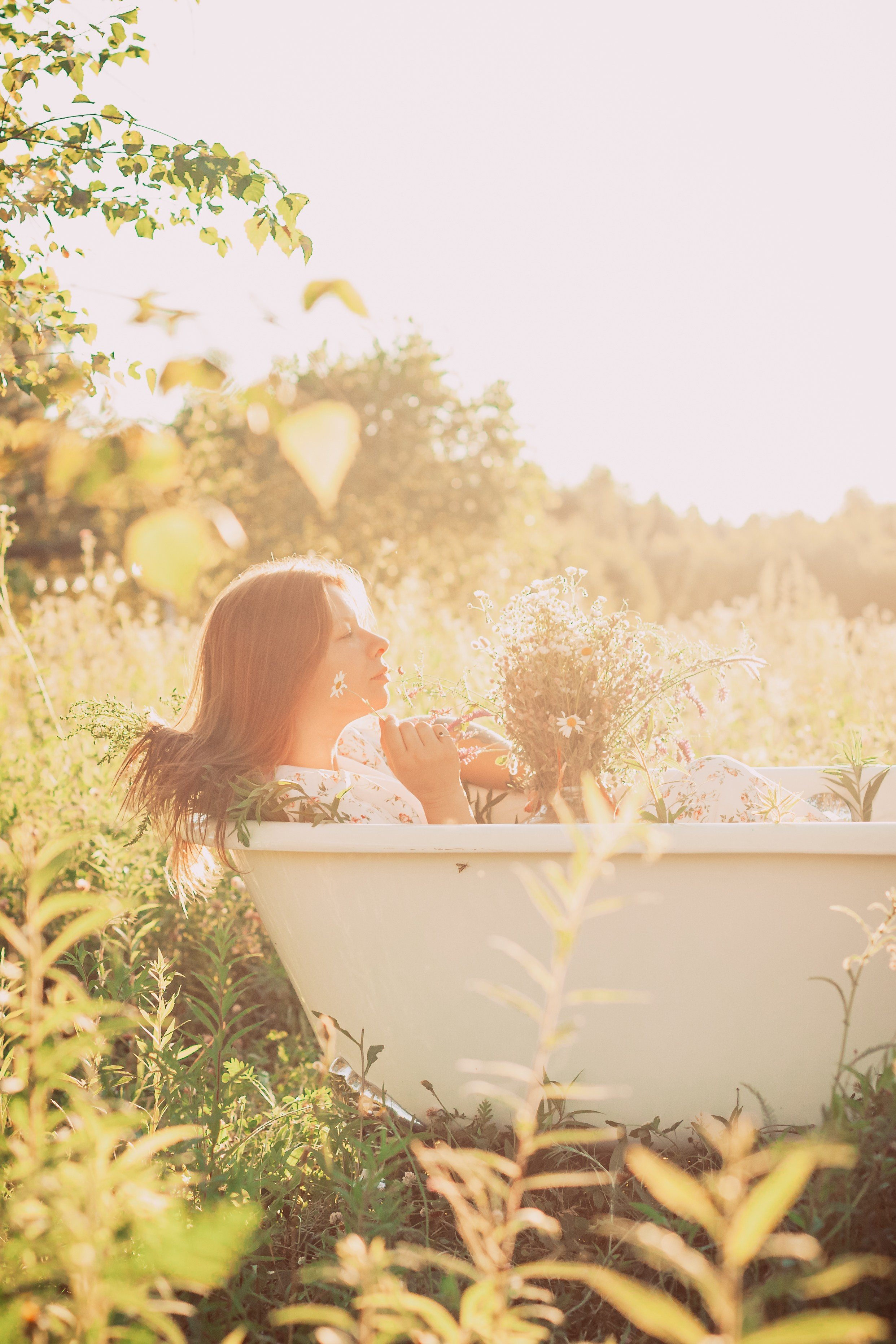 Ванна в поле. Фотограф-анималист Татьяна Степанова