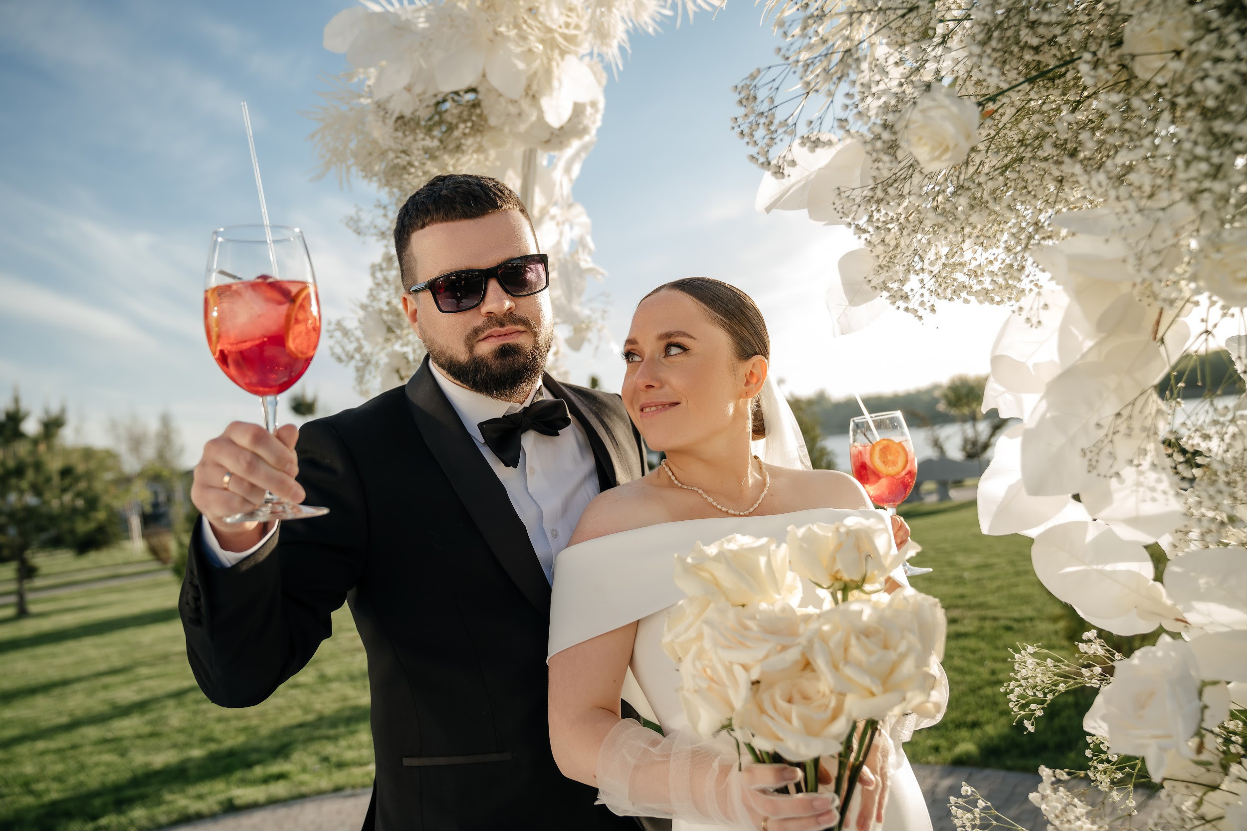 Бело-зеленая свадьба в Усадьбе Ростов-на-Дону| Организатор Event-агентство «До Мурашек». Свадебное и event агентство До Мурашек Ростов-на-Дону