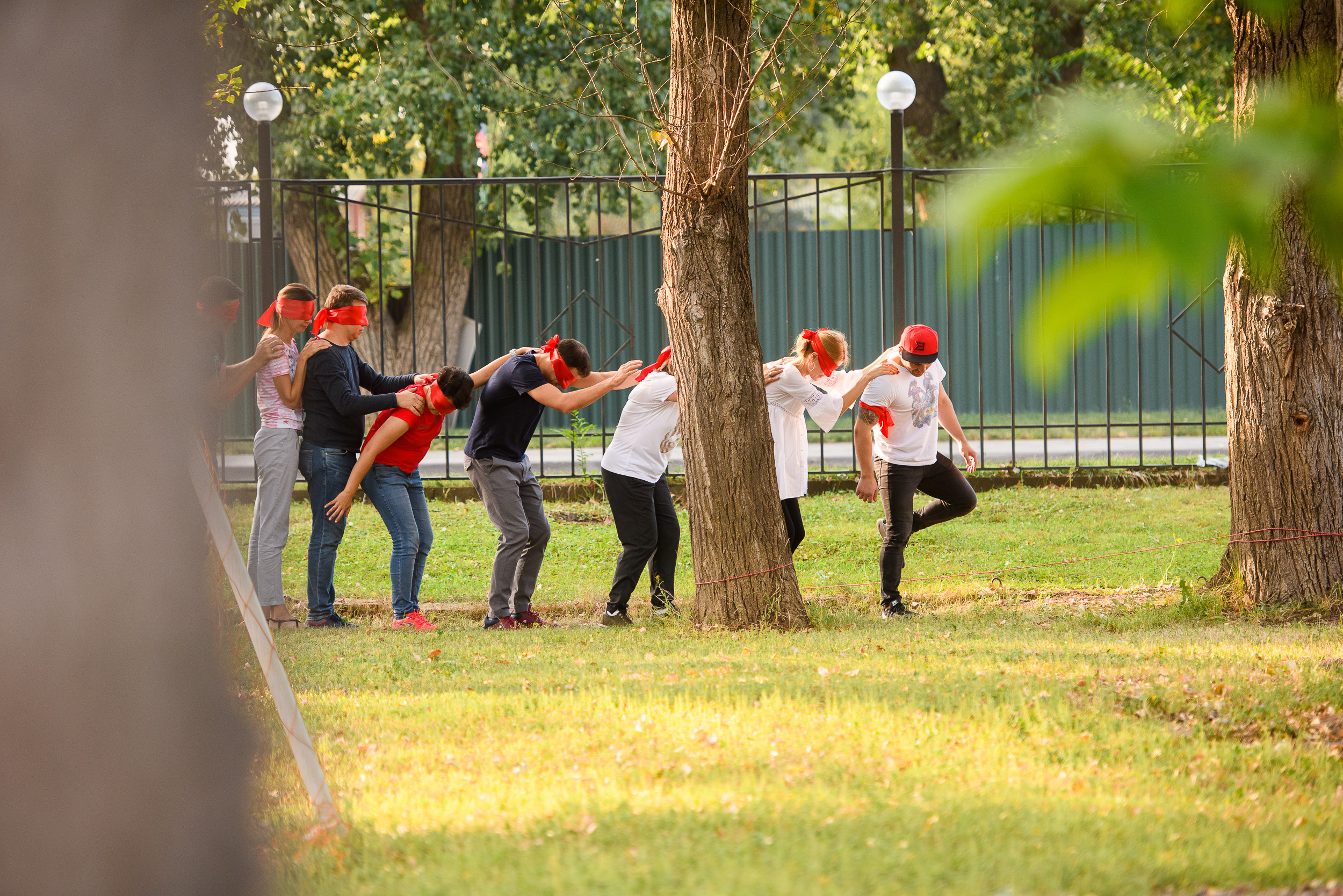 Веревочный курс для сотрудников банка. Свадебное и event агентство До Мурашек Ростов-на-Дону