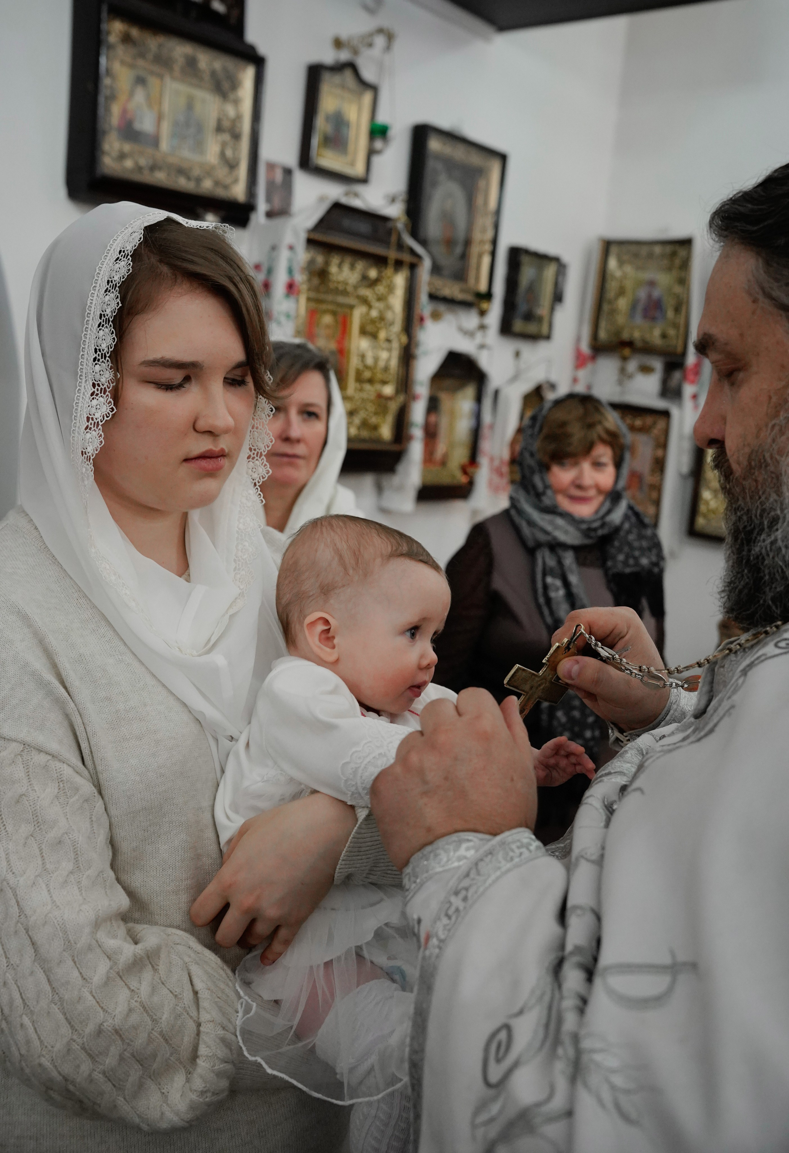 Крещение Марии. Студийный и портретный фотограф в САНКТ-ПЕТЕРБУРГЕИрина Махаон