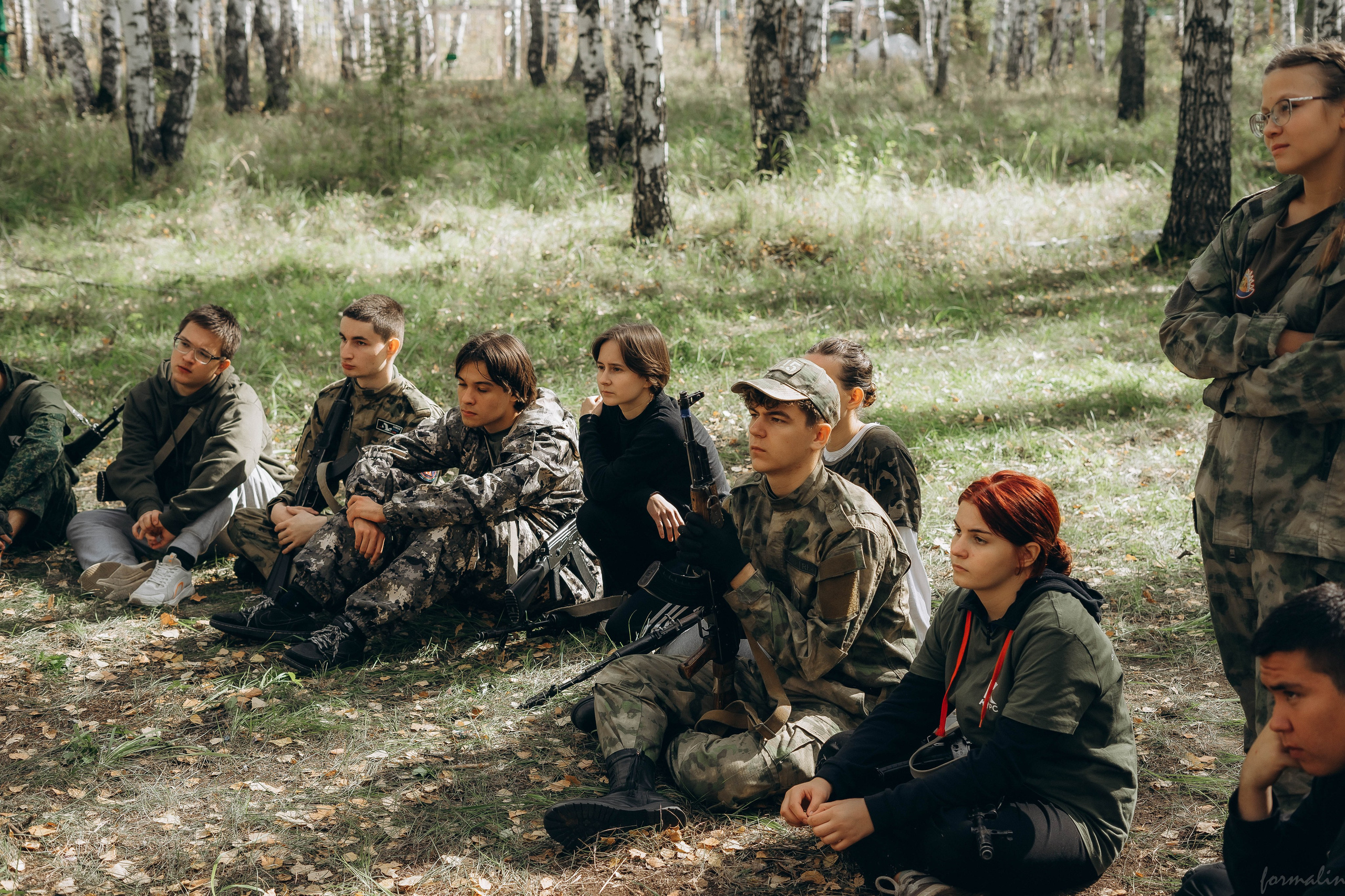 Военно-патриотические сборы. Алиса Никитцова | Фотограф в Казани