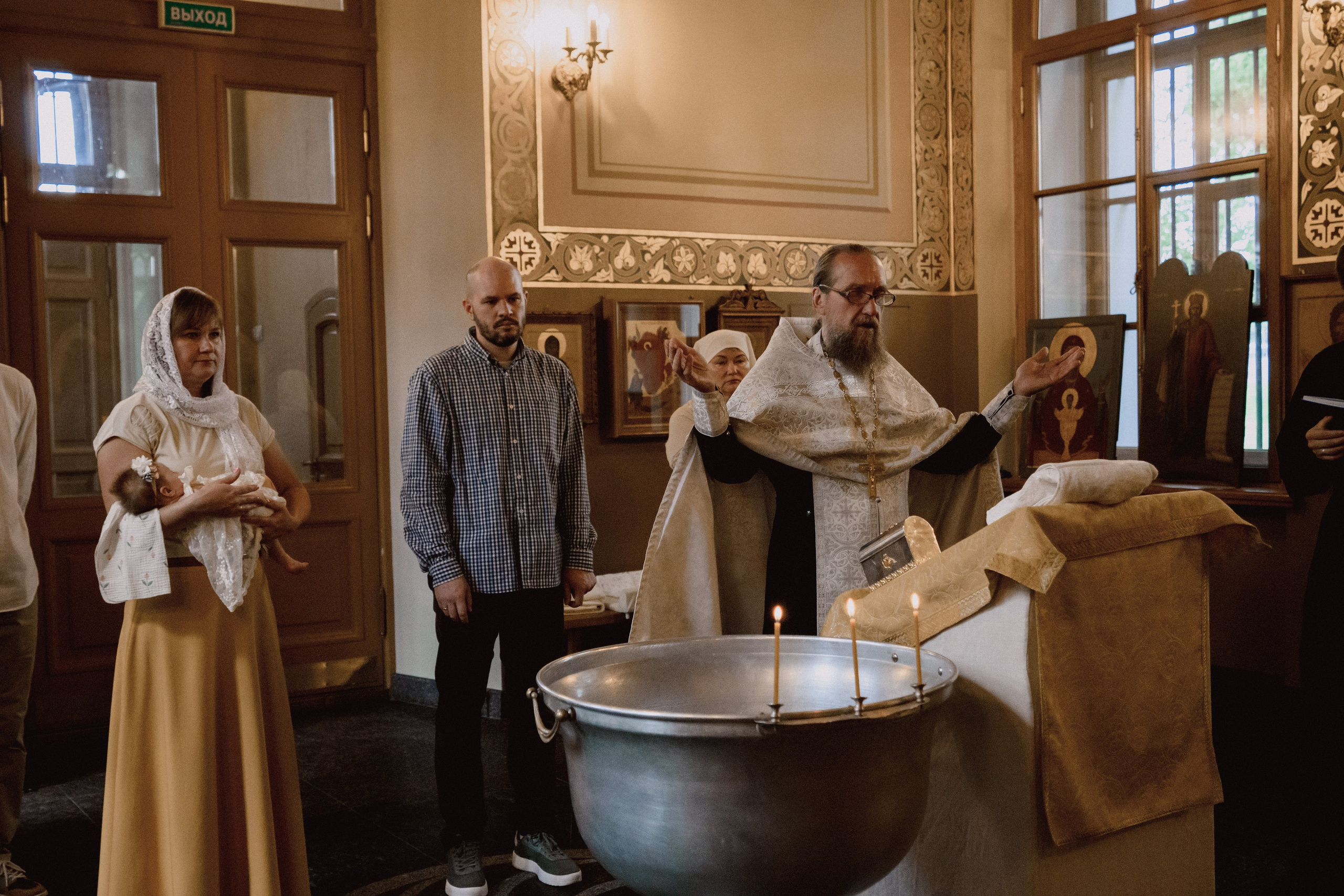 Таинство Крещения. Семейный фотограф и видеограф Алёна Ким