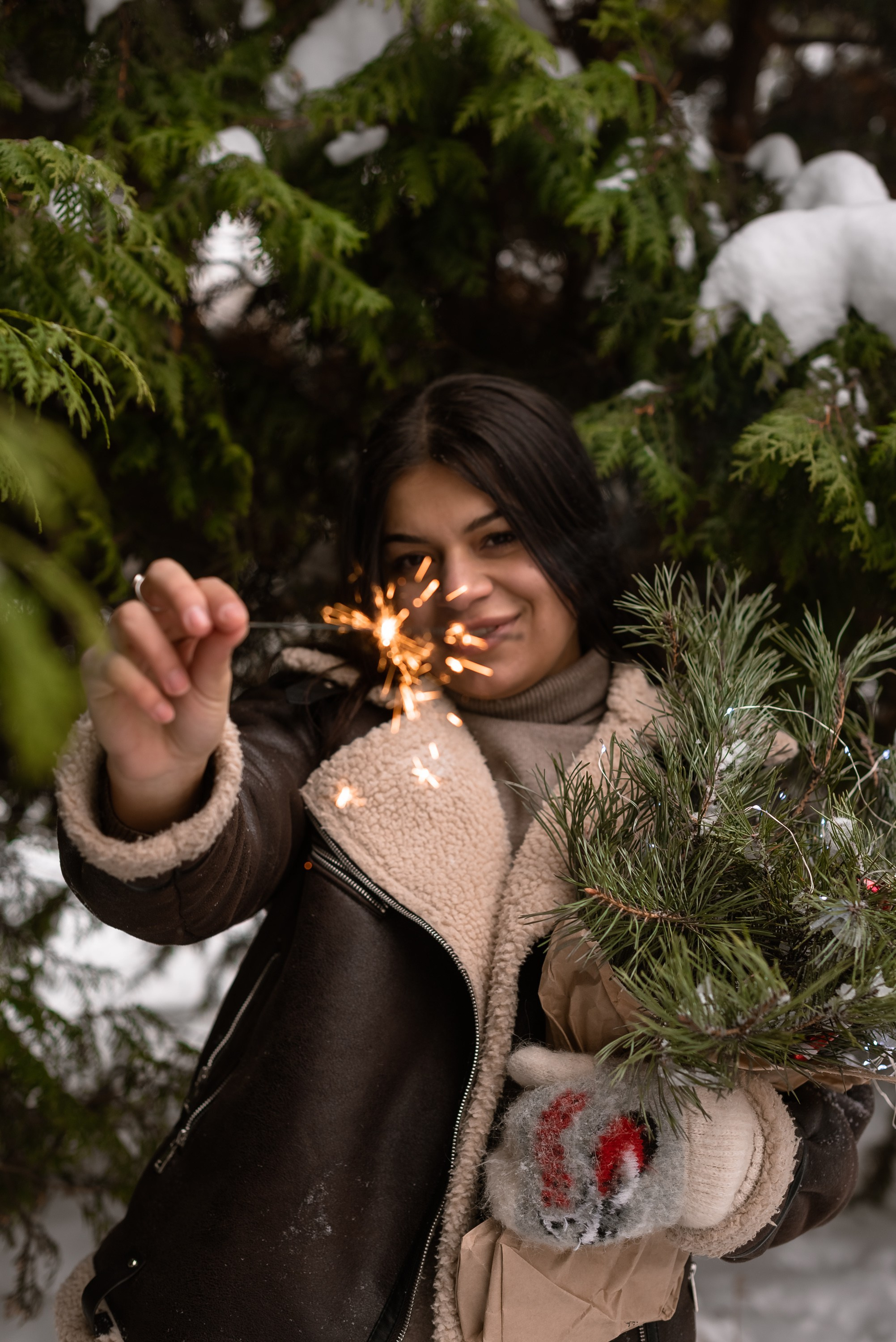 Зимняя прогулка Софии. Фотограф Тула творческие фотосессии недорого Ольга Ромашина