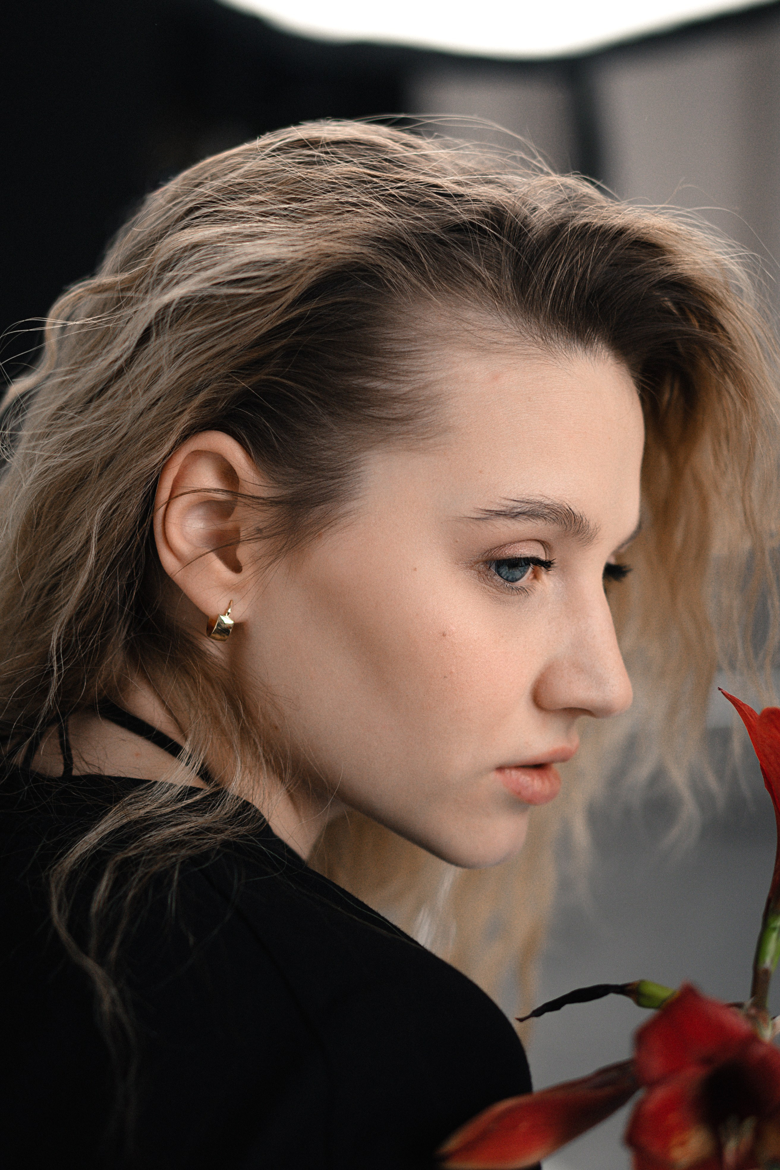 Персональная женская фотосессия в студии. Фотограф Москва