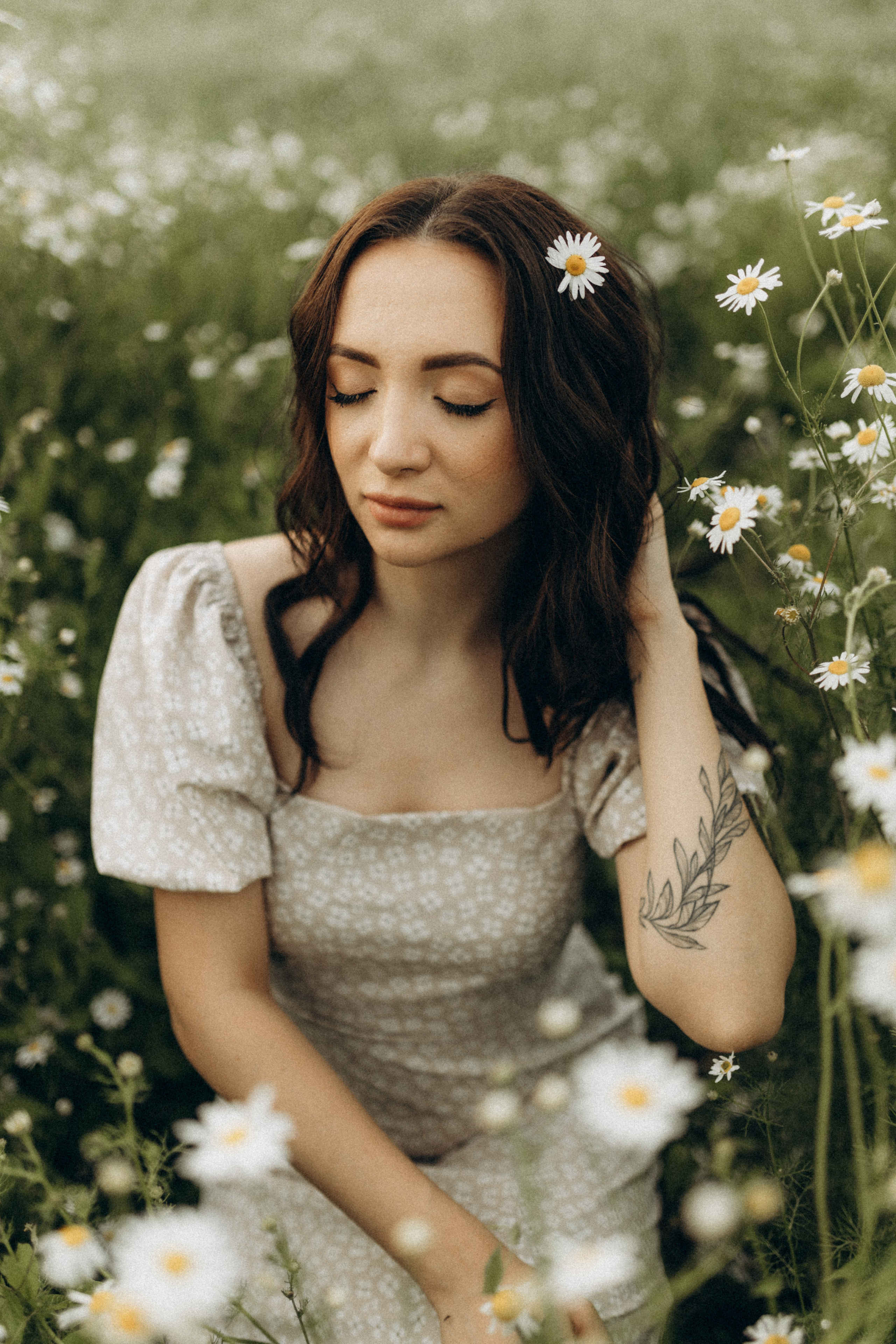 Семейная съёмка в ромашках. Фотограф НОГИНСК, Москва, Анастасия Белая