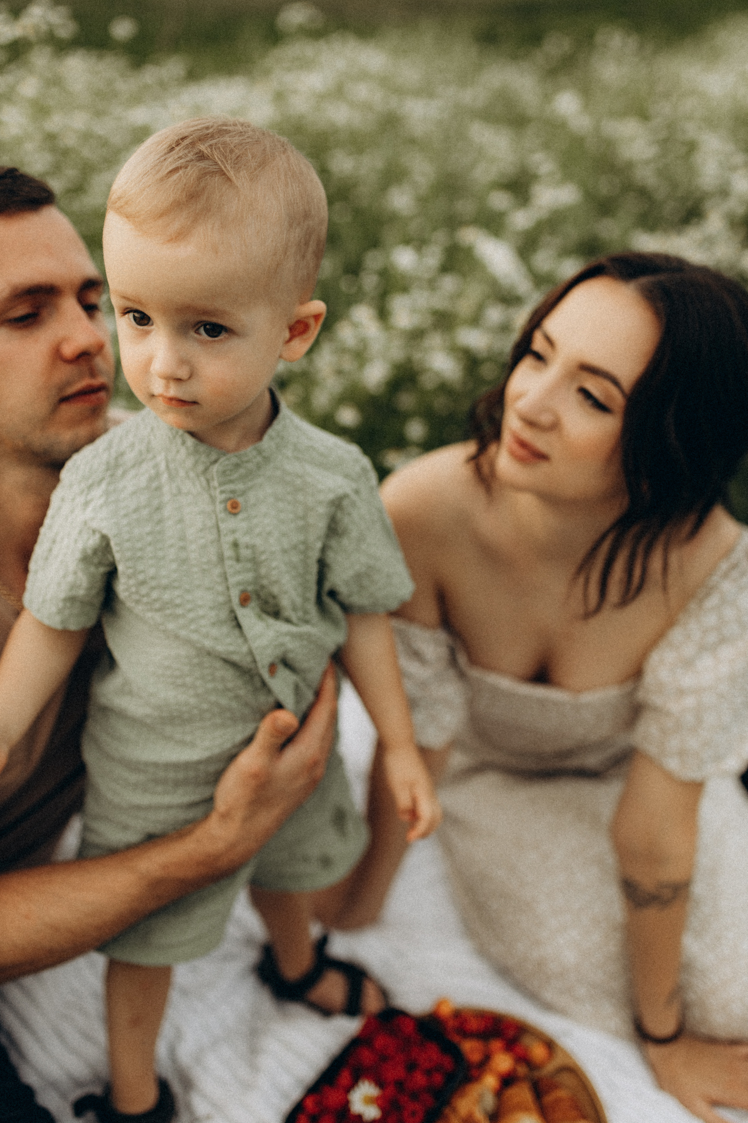 Семейная съёмка в ромашках. Фотограф НОГИНСК, Москва, Анастасия Белая