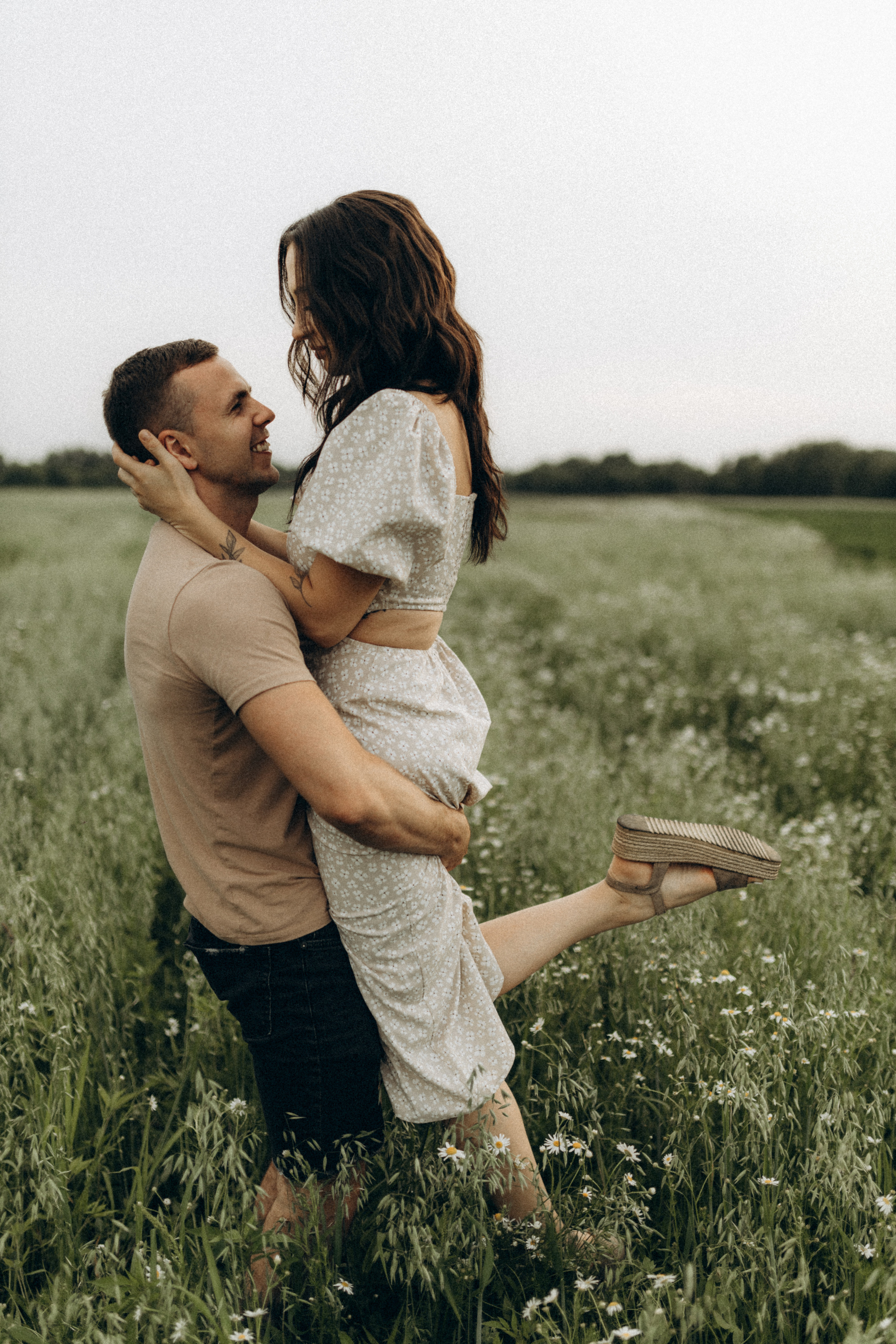 Семейная съёмка в ромашках. Фотограф НОГИНСК, Москва, Анастасия Белая