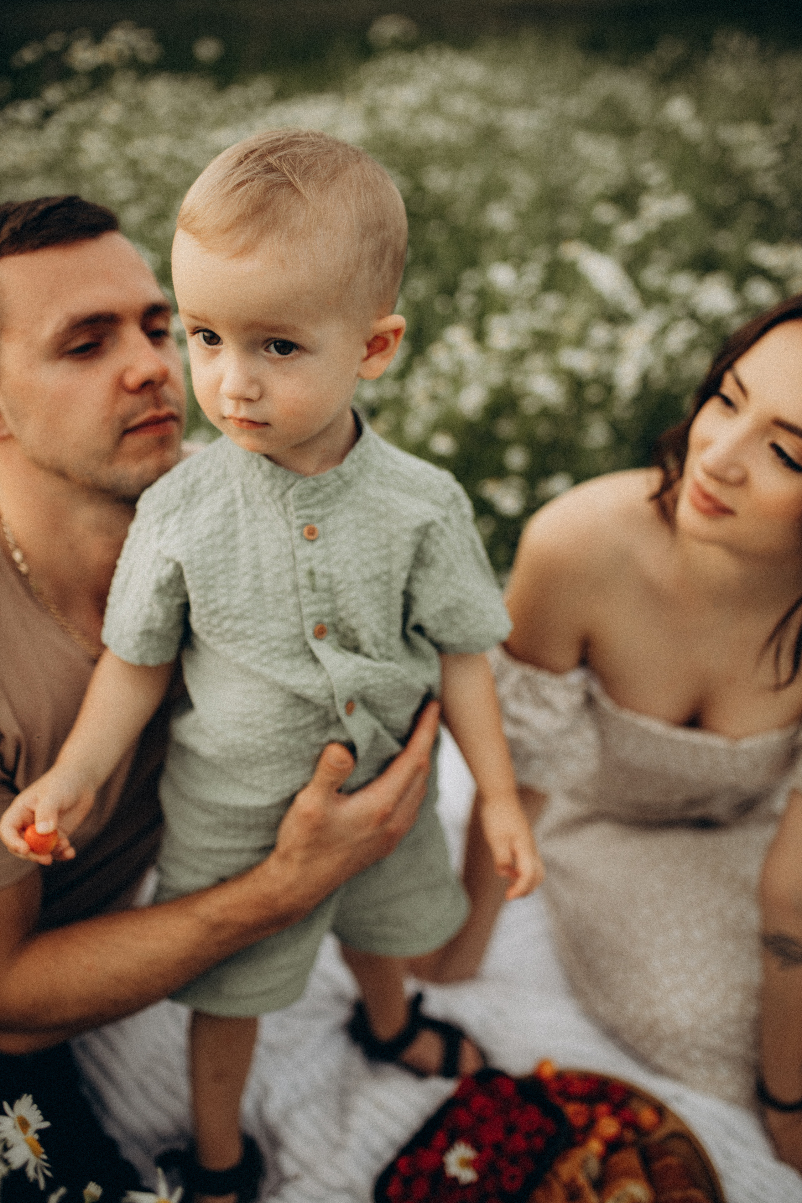 Семейная съёмка в ромашках. Фотограф НОГИНСК, Москва, Анастасия Белая