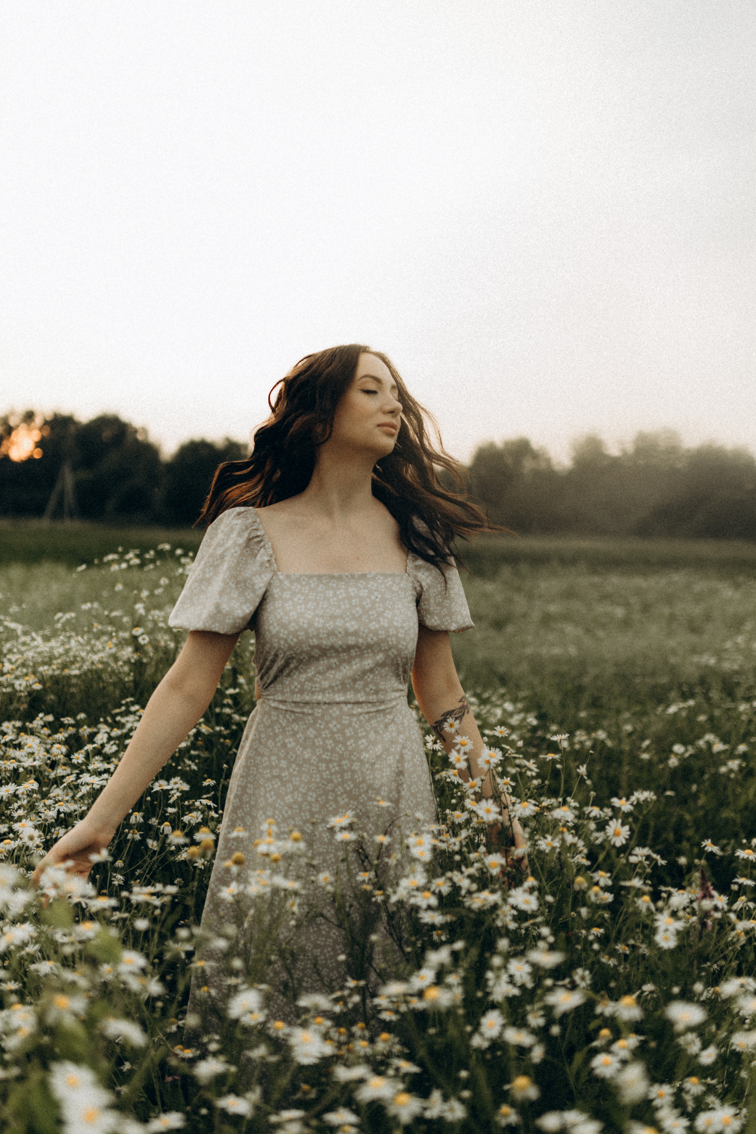 Семейная съёмка в ромашках. Фотограф НОГИНСК, Москва, Анастасия Белая