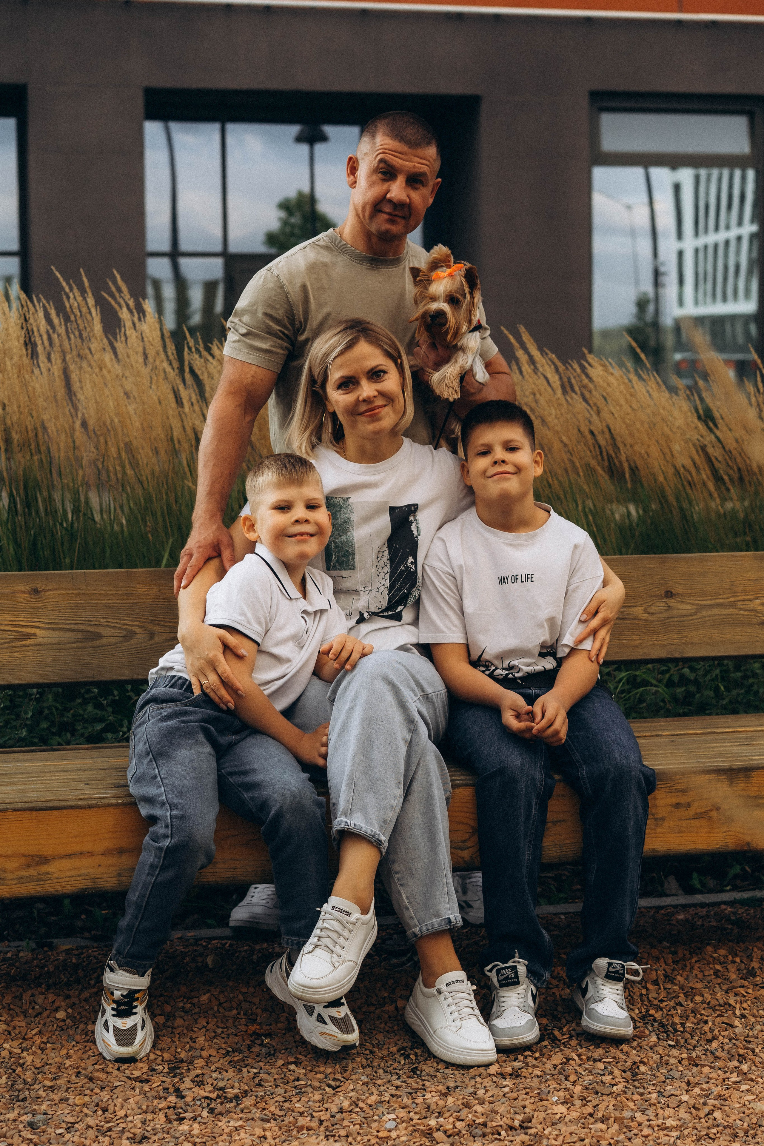 Семейная сьемка в парке. Фотограф Екатеринбург Кокшарова Александра