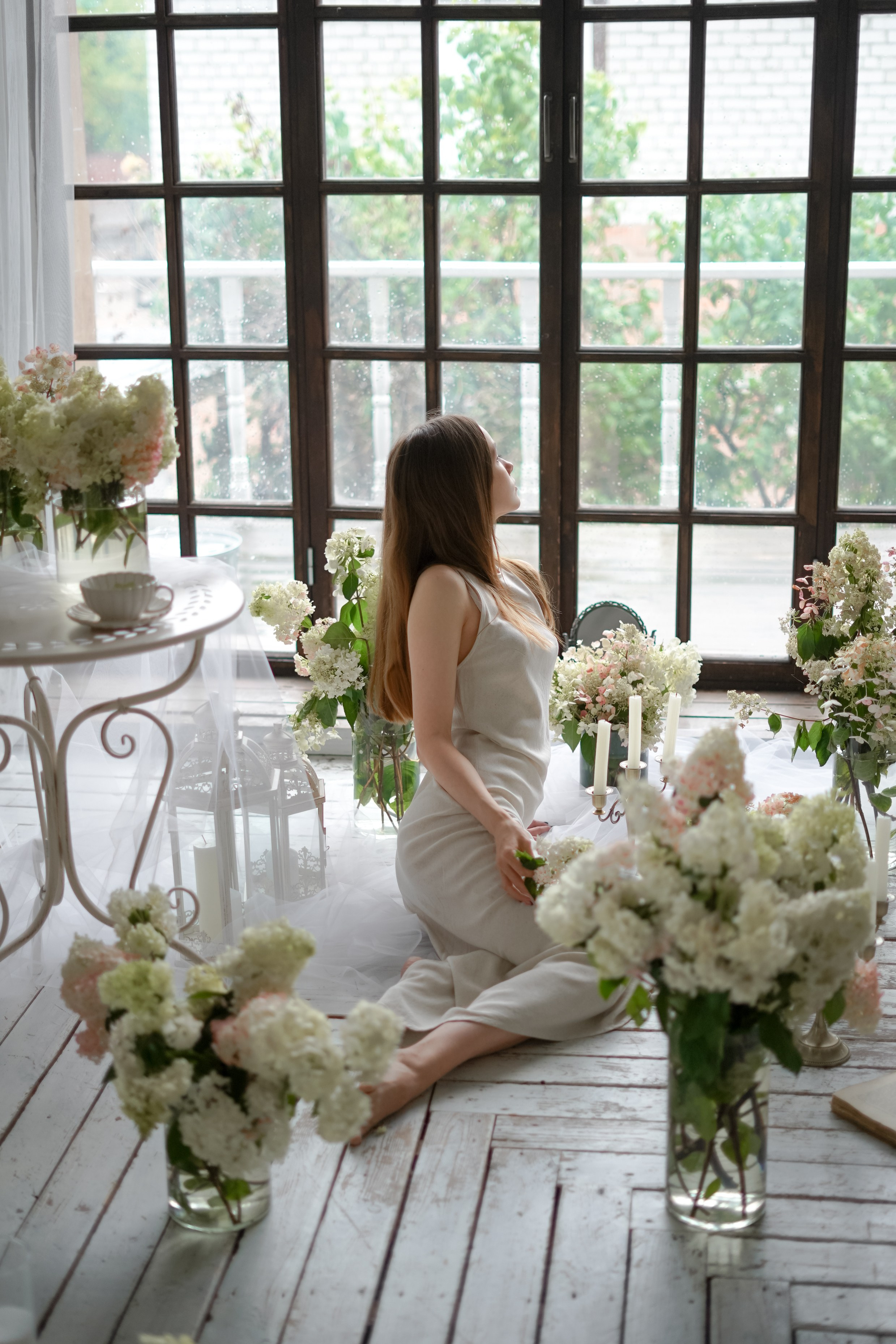 В ароматах гортензий. Фотограф Татьяна Митрофанова