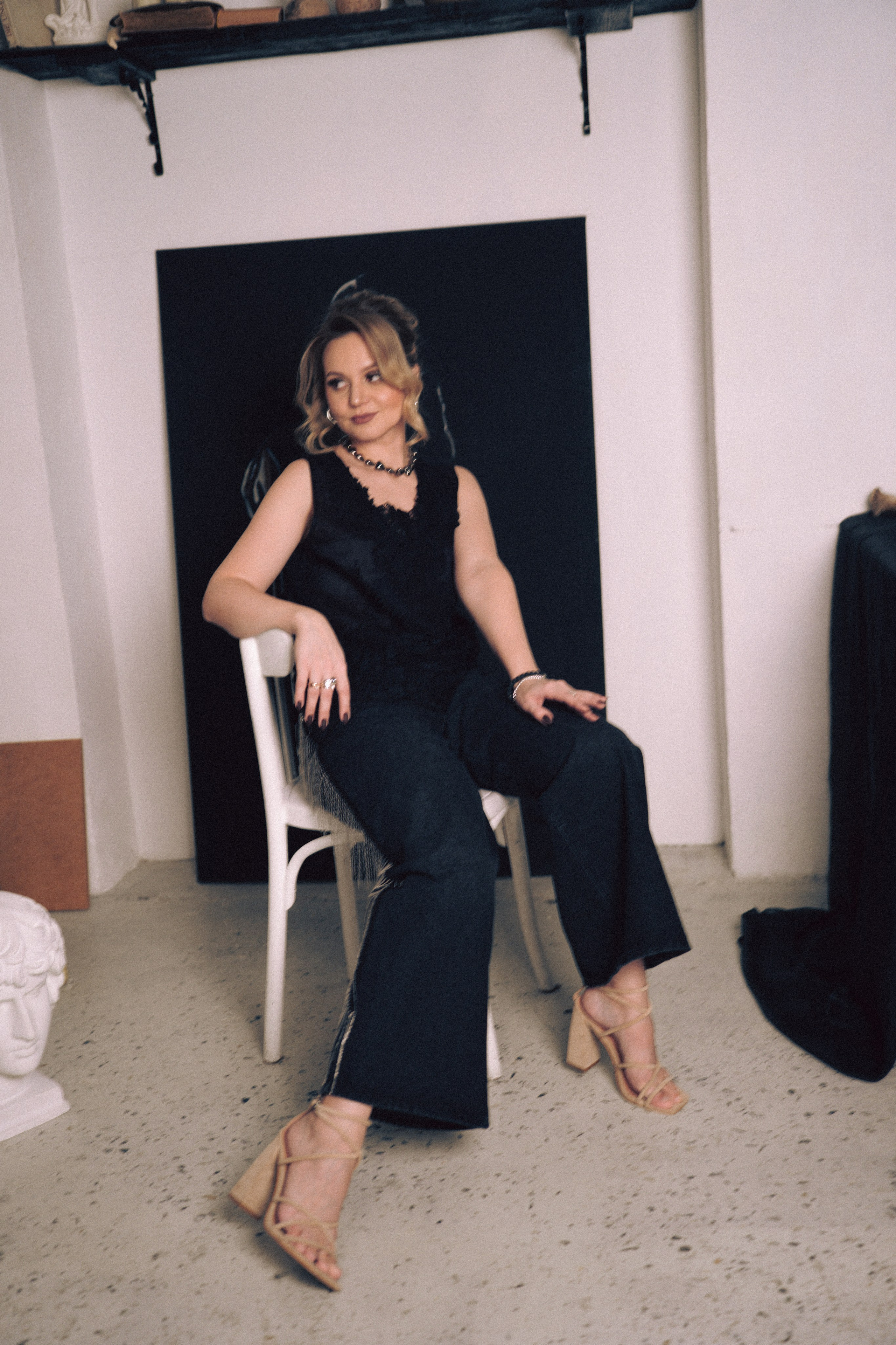 НОВОГОДНЯЯ ФОТОСЕСИИЯ В СТУДИИ ДЛЯ ДЕВУШКИ И ПРОГУЛКА ПО ЧЕРНЫШЕВСКОЙ. Профессиональный фотограф, Санкт-Петербург — Виктория Богомолова