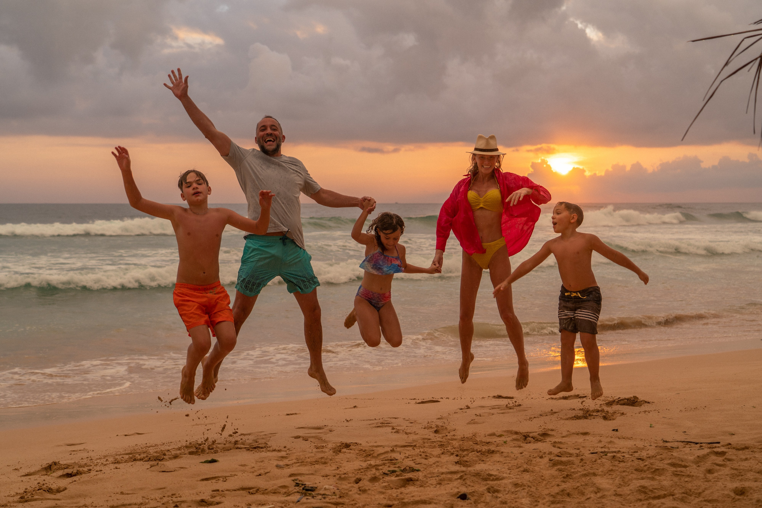 Family photoshoot in Sri Lanka
