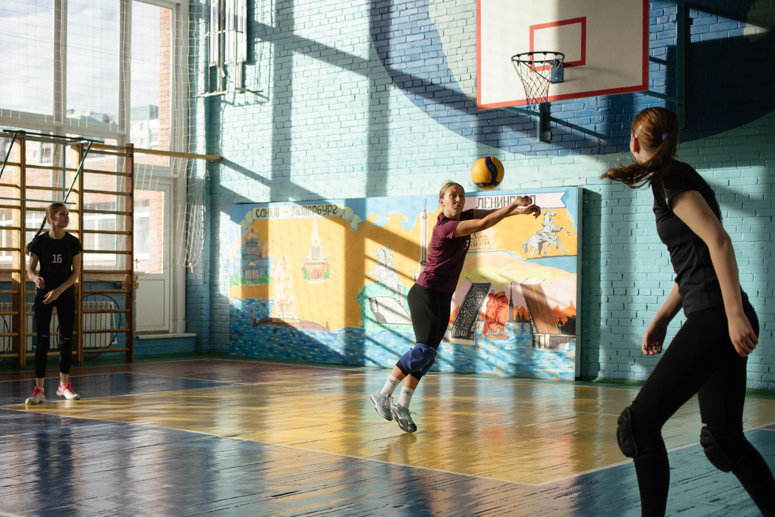 Woman's Volleyboll. Photographer in Tbilisi Saint-Petersburg Worldwide — Elena Golubeva