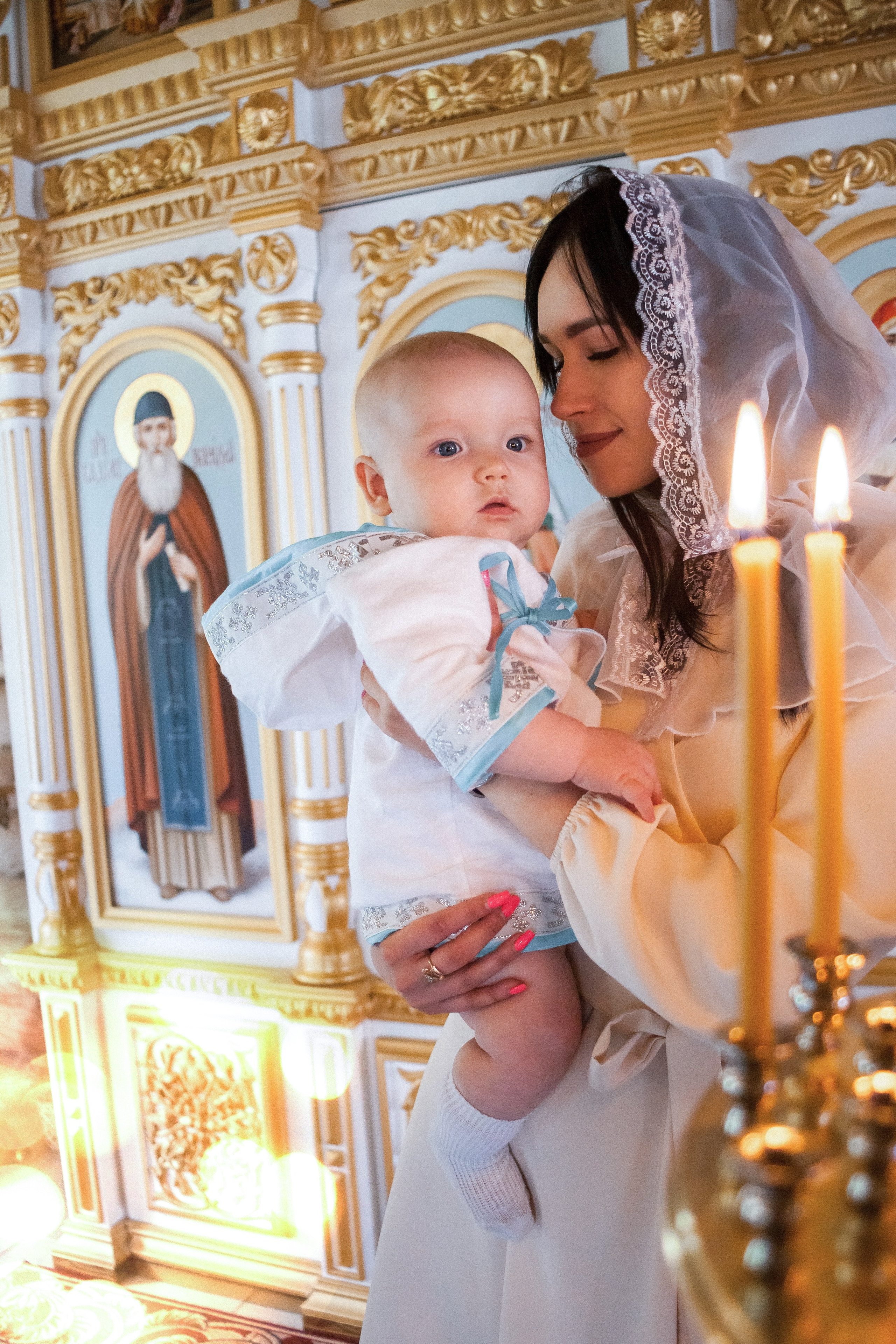 Таинство Крещения Матвея. Портретный, семейный, свадебный фотограф в Брянске Маргарита Василькова