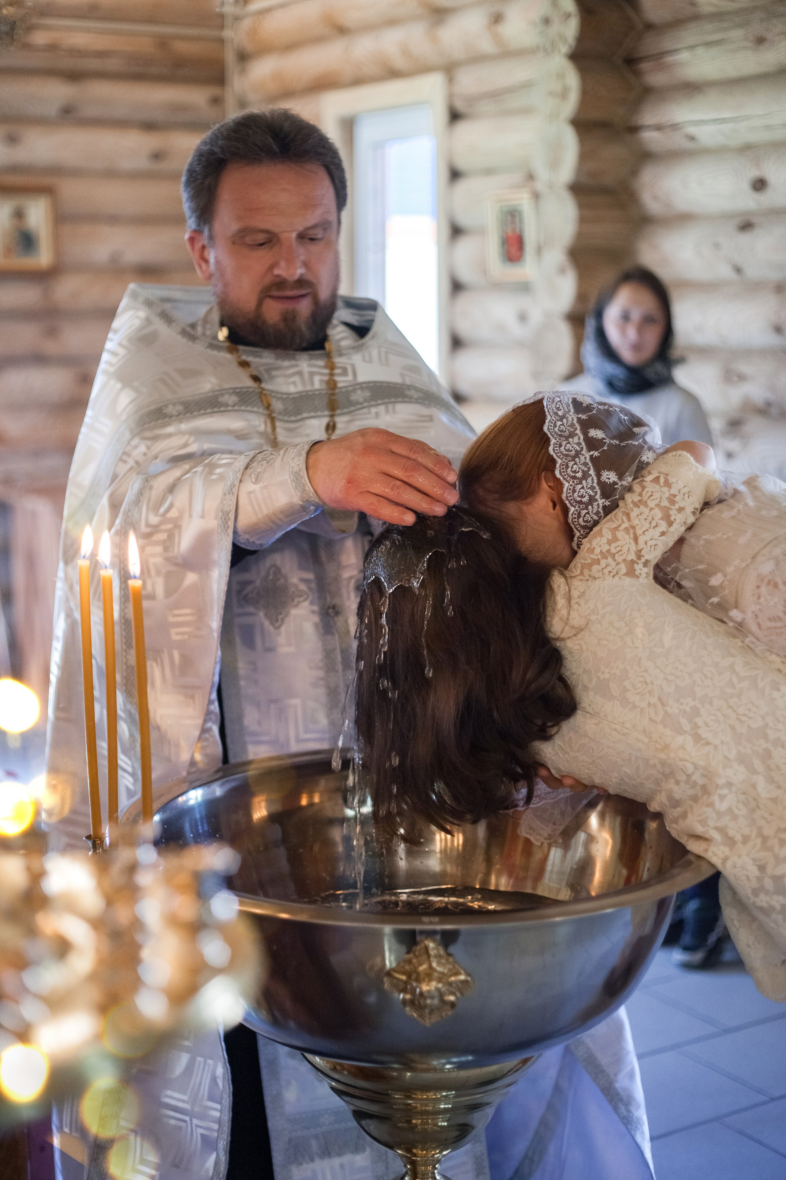 Таинство Крещения Александры. Портретный, семейный, свадебный фотограф в Брянске Маргарита Василькова