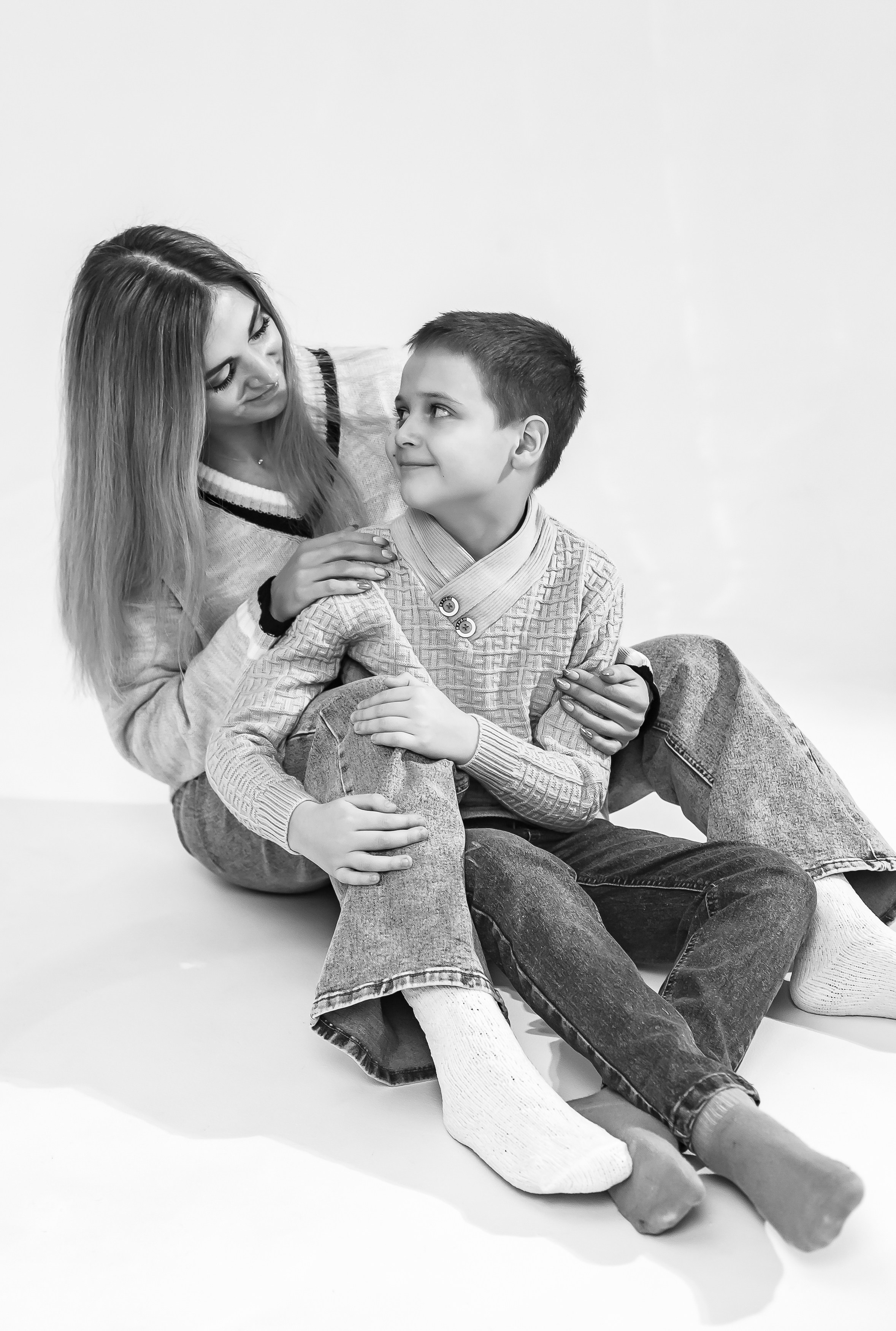 Ольга с сыном. Портретный, семейный, свадебный фотограф в Брянске Маргарита Василькова