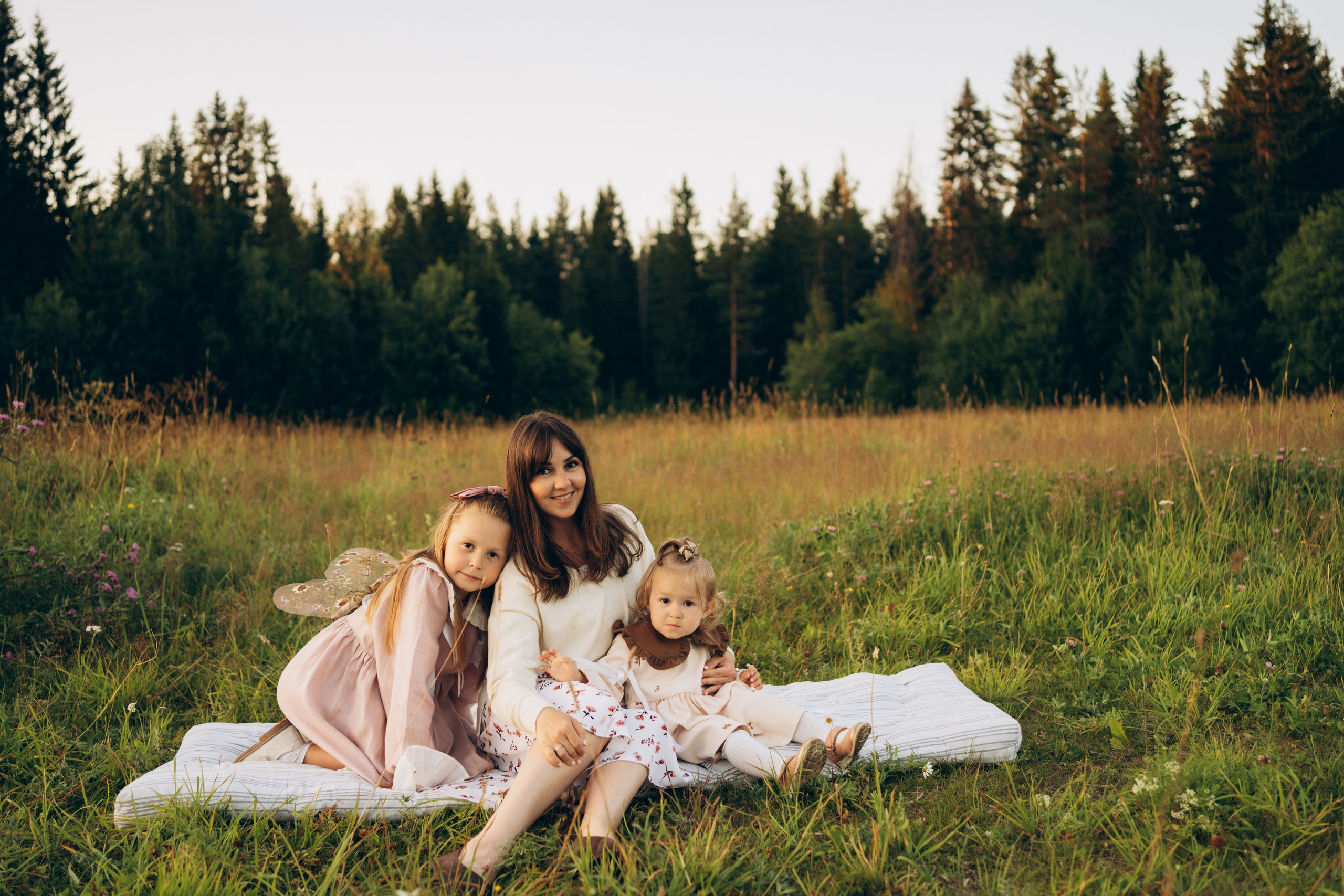 Алёна, Даша и Ариша. Семейный и детский фотограф Плесецк, Мирный Марина Забабурина