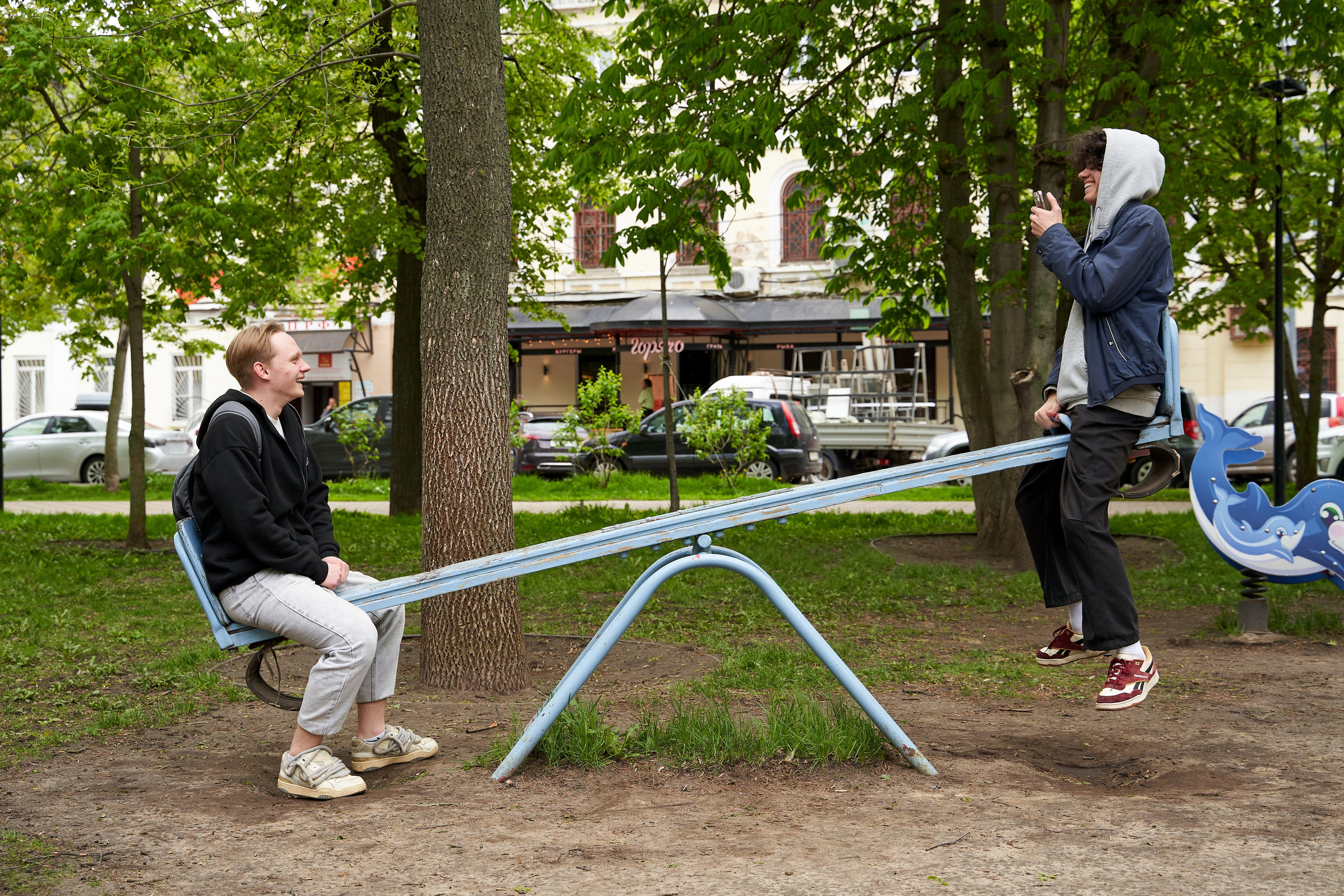 Городской квест в рамках регионального фестиваля «Учись без границ». Репортажный фотограф Вилянов Евгений. Нижний Новгород