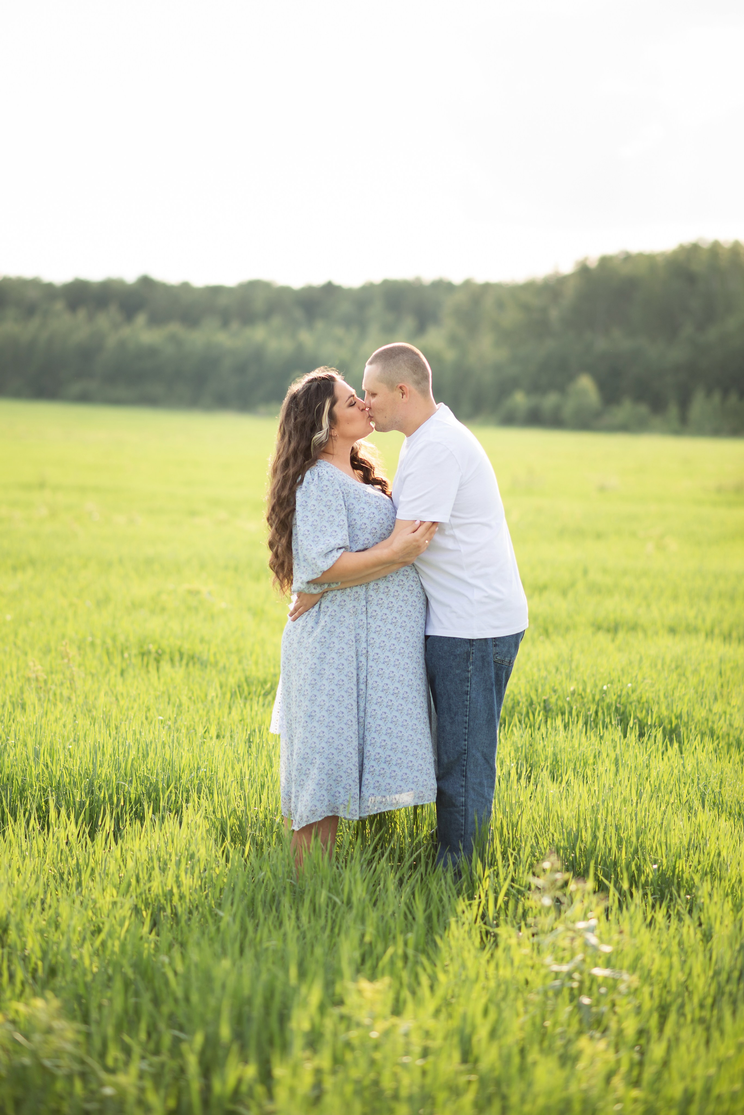 Съемка в поле. Фотограф новорожденных Екатеринбург, Первоуральск