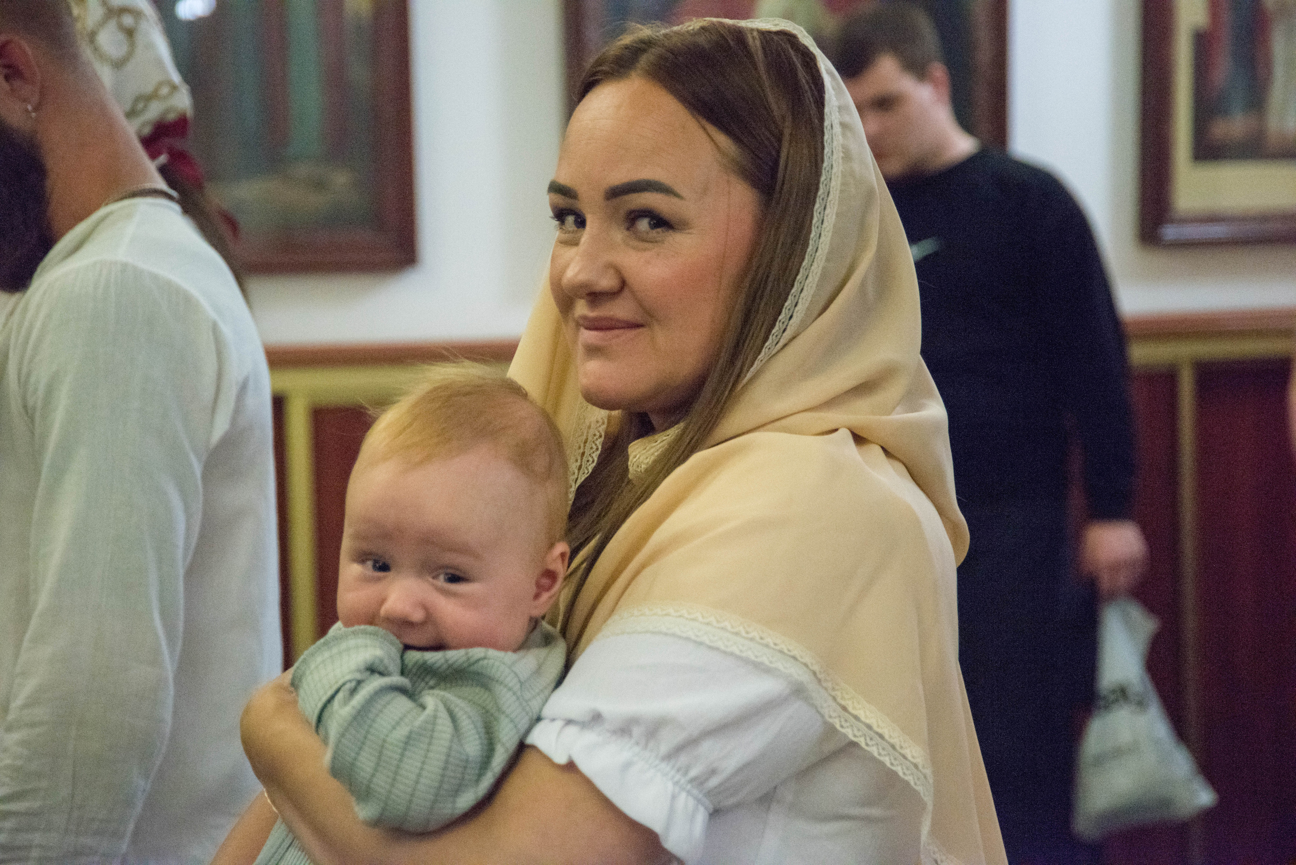 Крещение Ромы. Семейный и детский фотограф в Королеве, Москве и Московской области Строева Анастасия