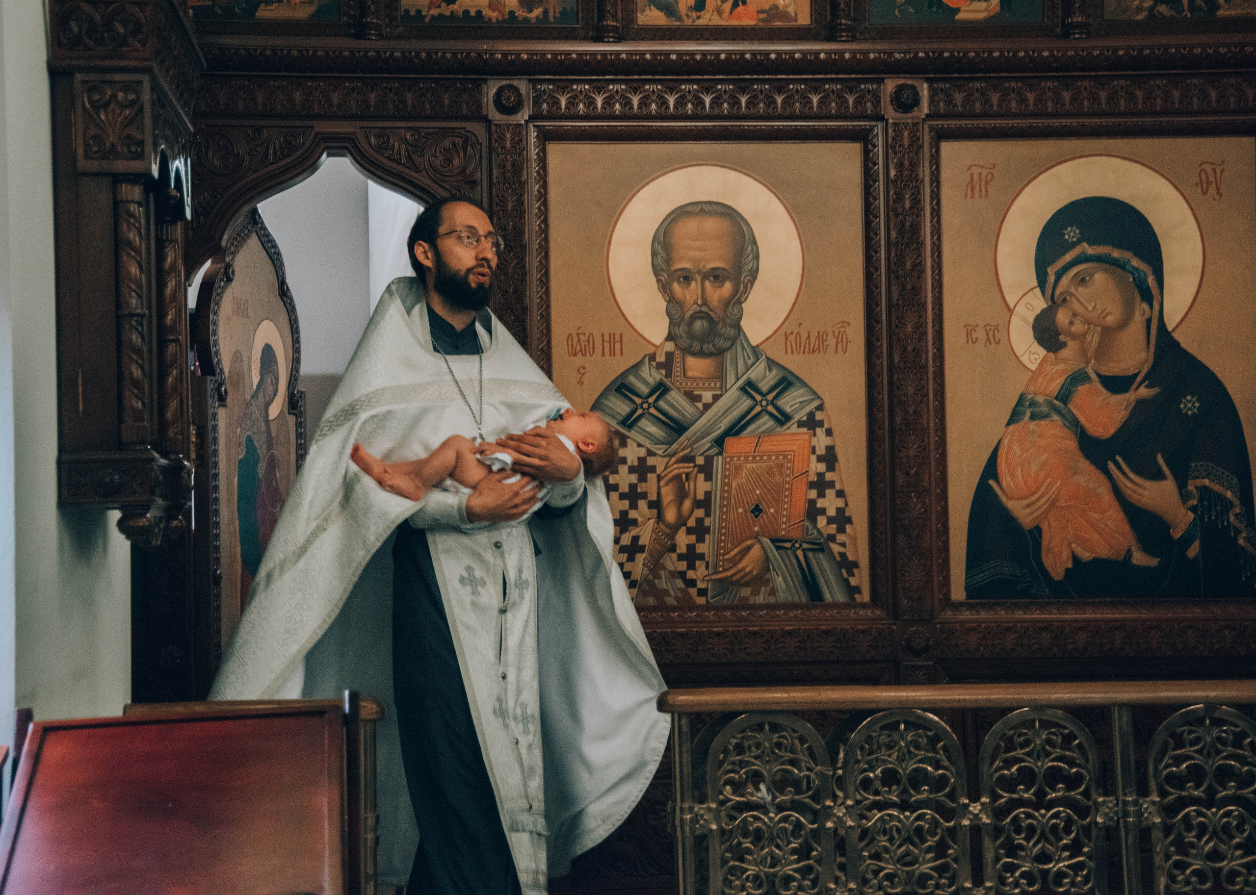 Крещение Ромы. Семейный и детский фотограф в Королеве, Москве и Московской области Строева Анастасия