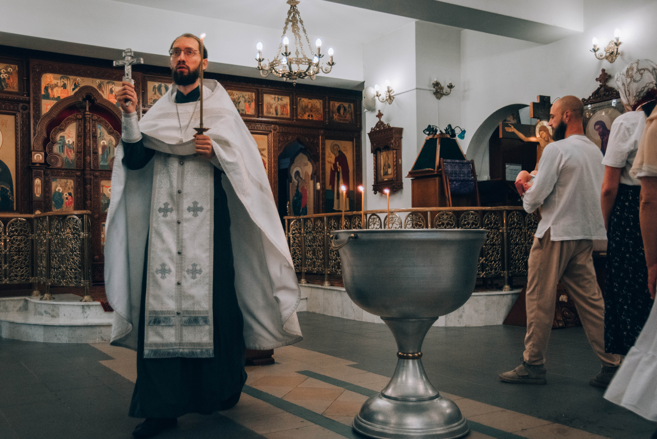 Крещение Ромы. Семейный и детский фотограф в Королеве, Москве и Московской области Строева Анастасия