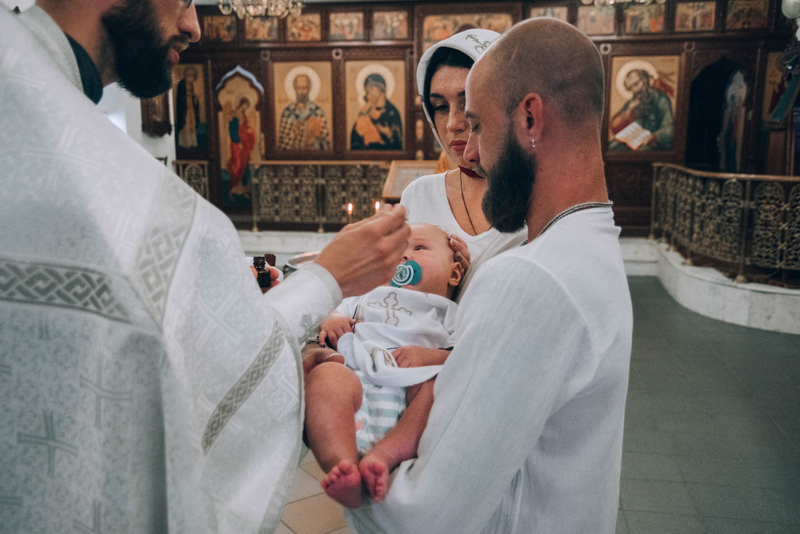 Крещение Ромы. Семейный и детский фотограф в Королеве, Москве и Московской области Строева Анастасия