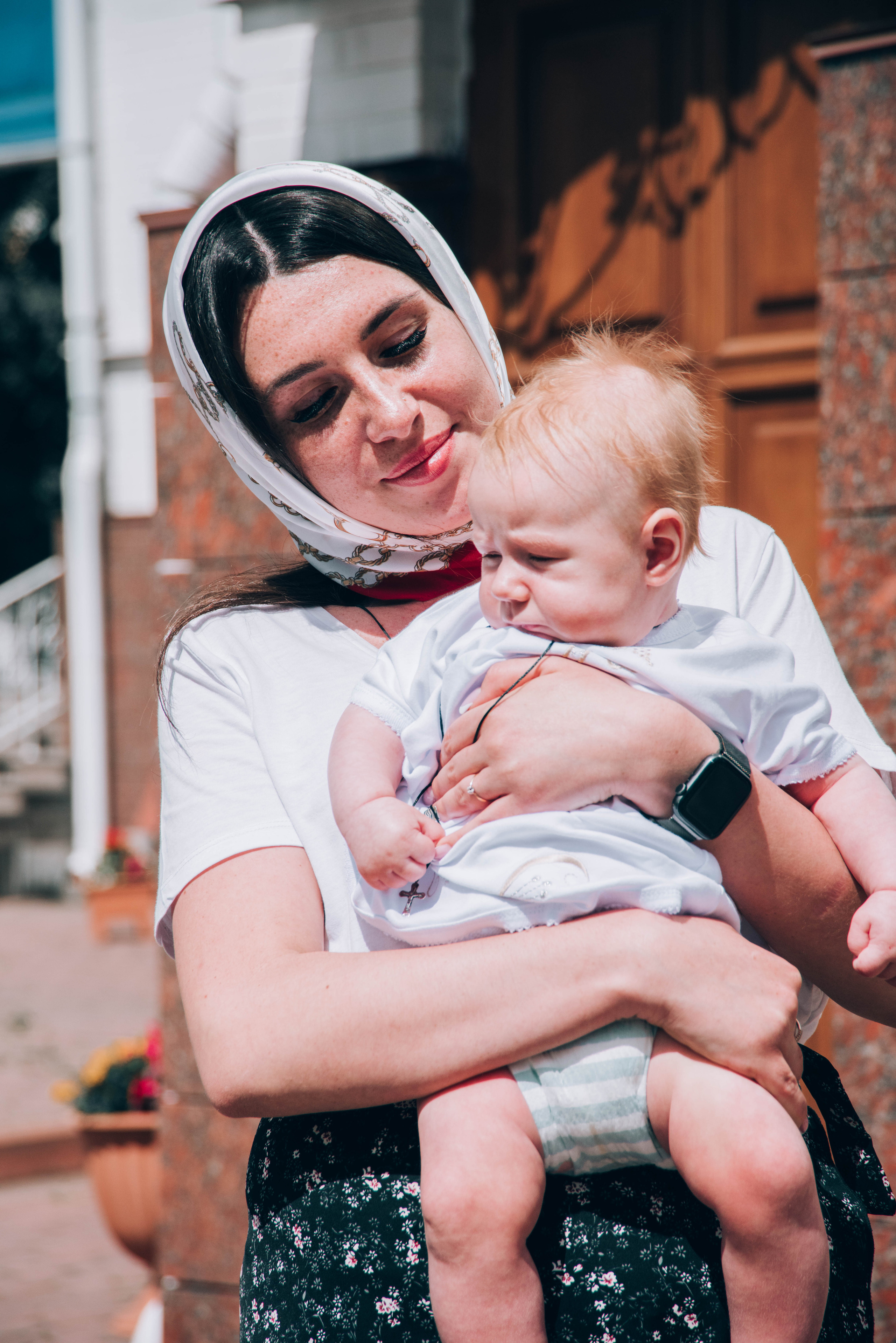 Крещение Ромы. Семейный и детский фотограф в Королеве, Москве и Московской области Строева Анастасия