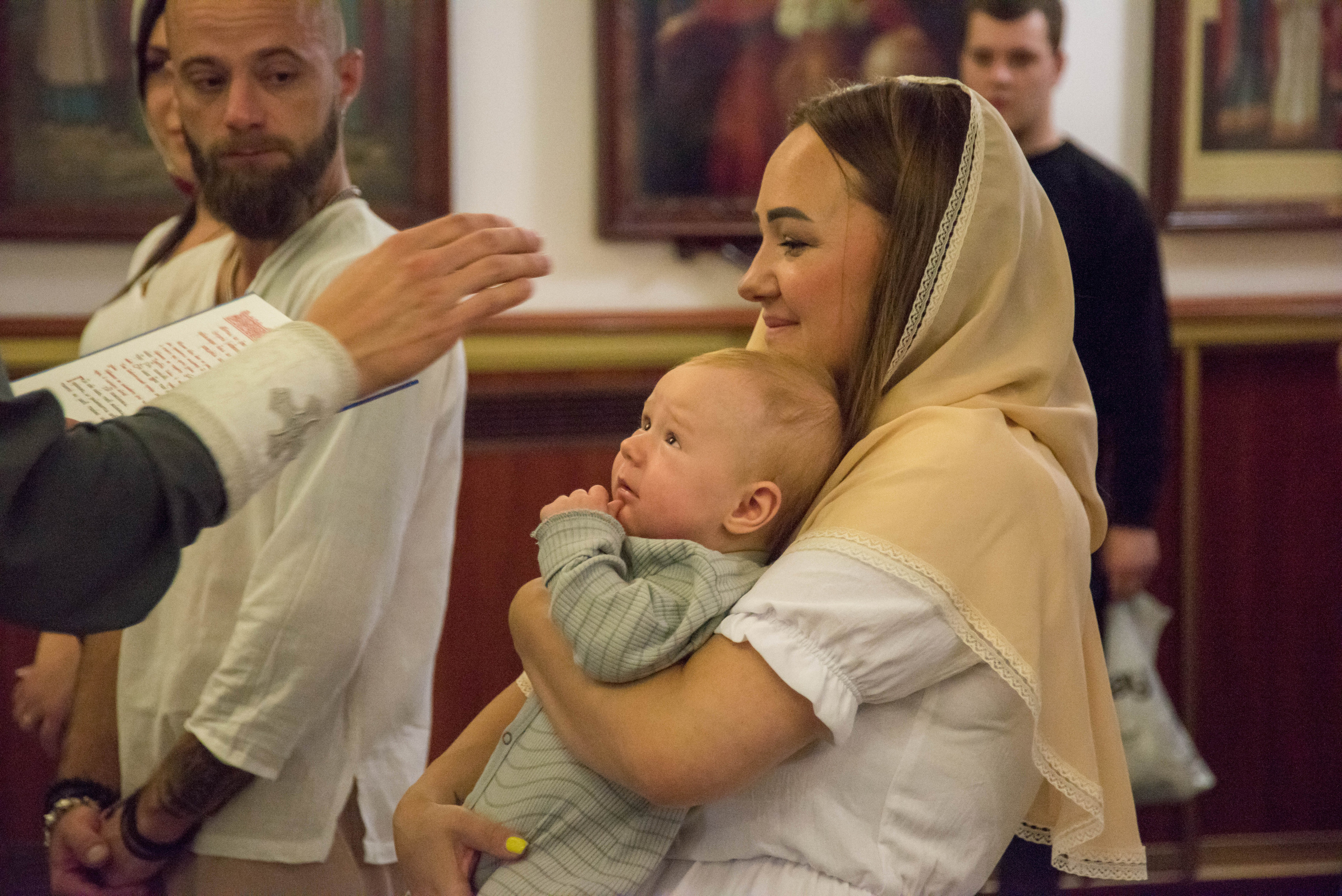 Крещение Ромы. Семейный и детский фотограф в Королеве, Москве и Московской области Строева Анастасия