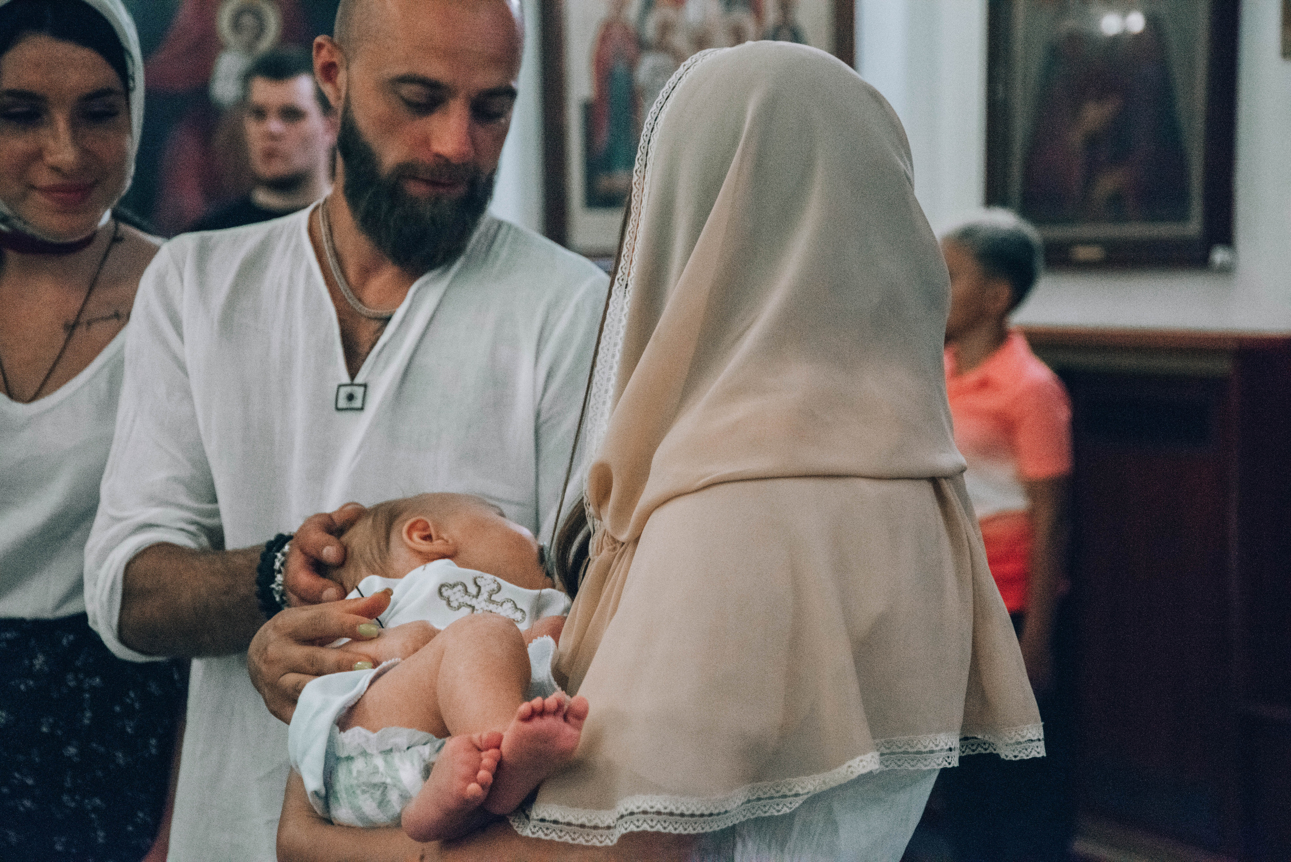 Крещение Ромы. Семейный и детский фотограф в Королеве, Москве и Московской области Строева Анастасия