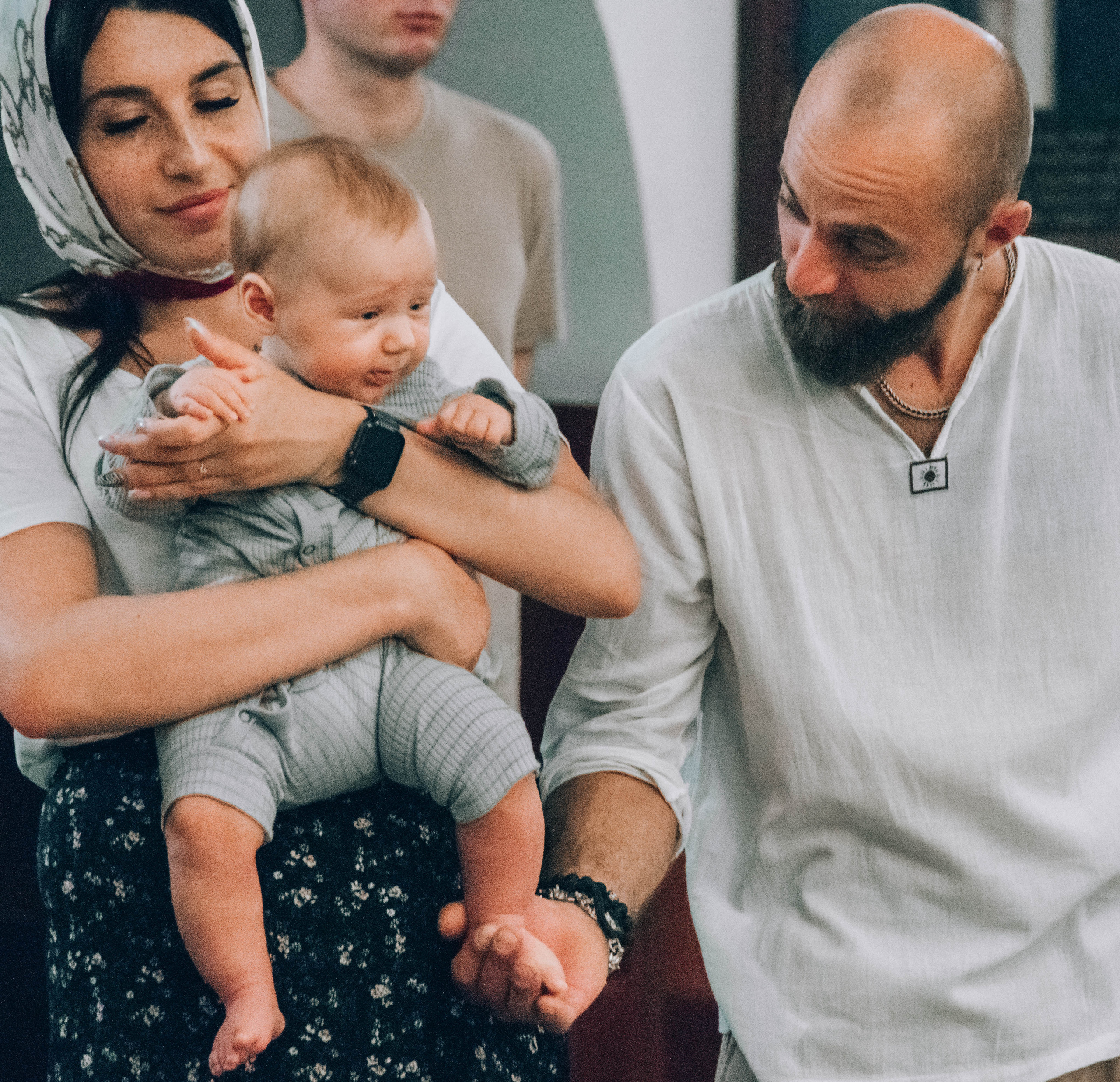 Крещение Ромы. Семейный и детский фотограф в Королеве, Москве и Московской области Строева Анастасия