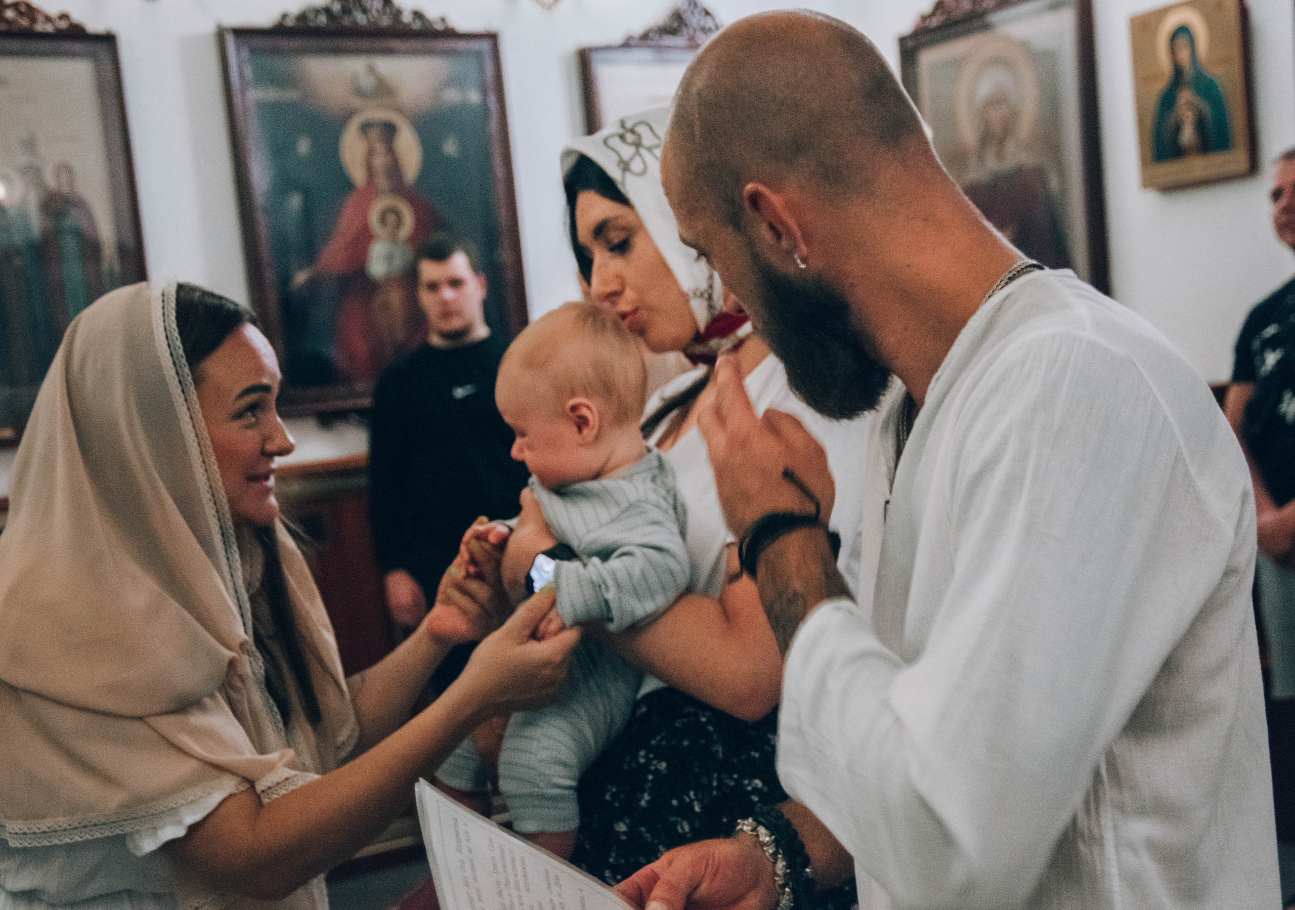 Крещение Ромы. Семейный и детский фотограф в Королеве, Москве и Московской области Строева Анастасия