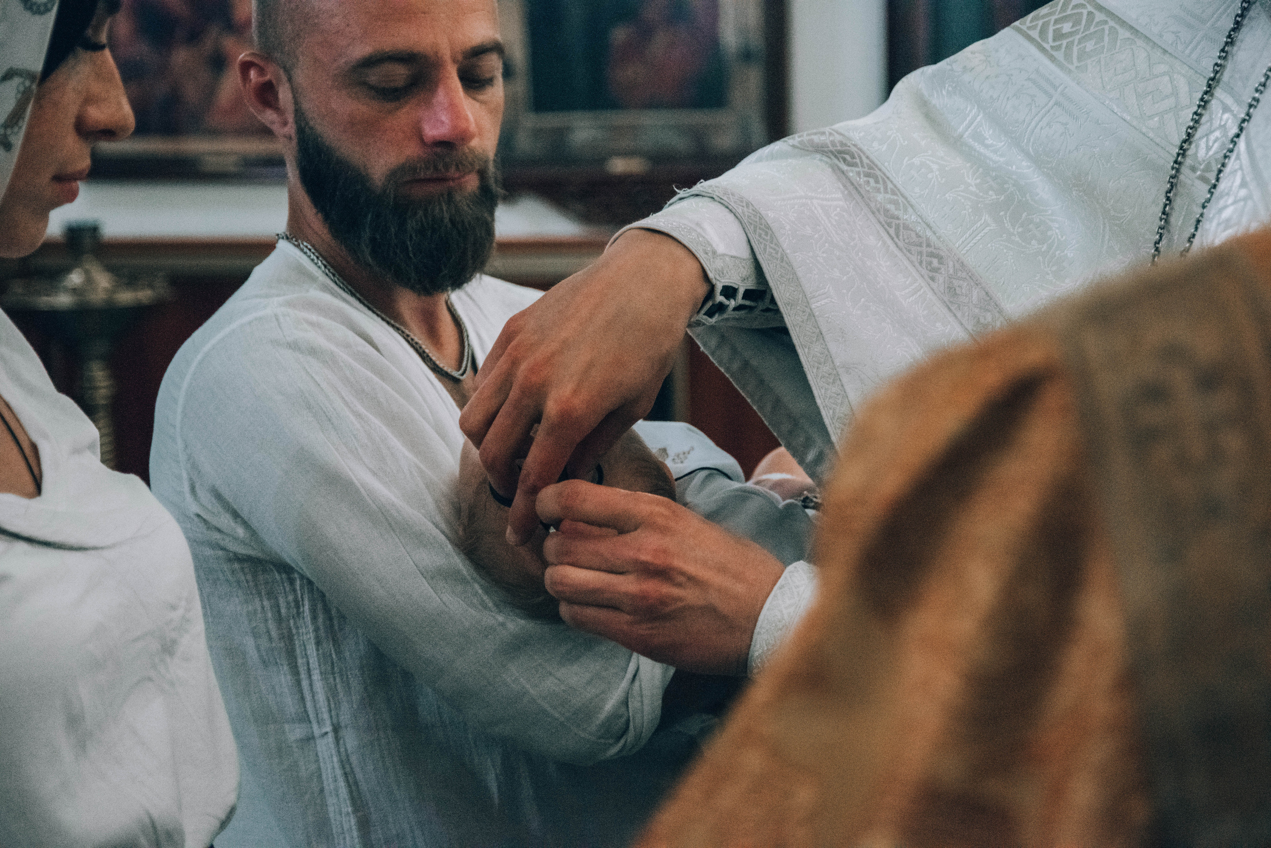 Крещение Ромы. Семейный и детский фотограф в Королеве, Москве и Московской области Строева Анастасия