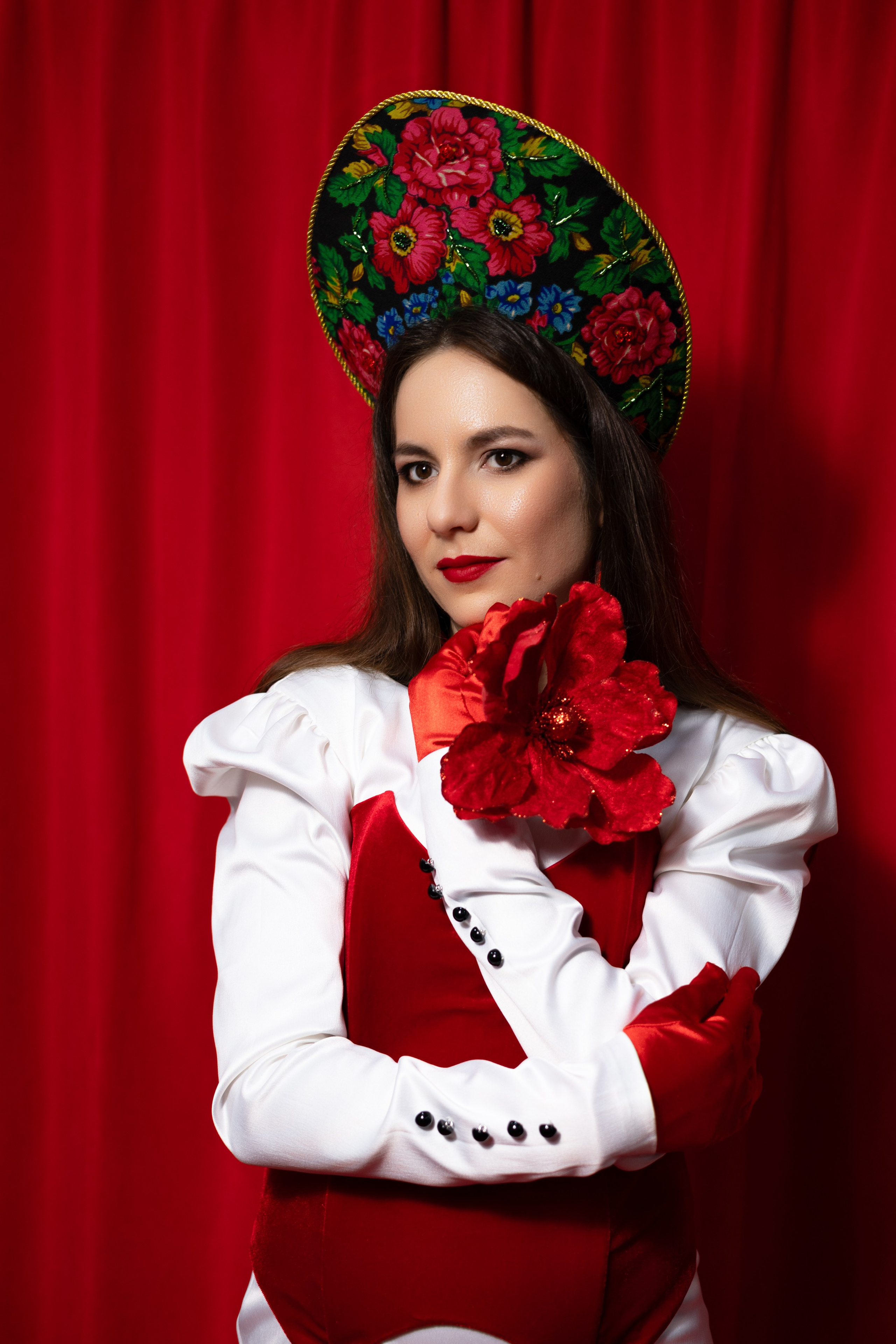 A la Russe. Anastasia Leonowa