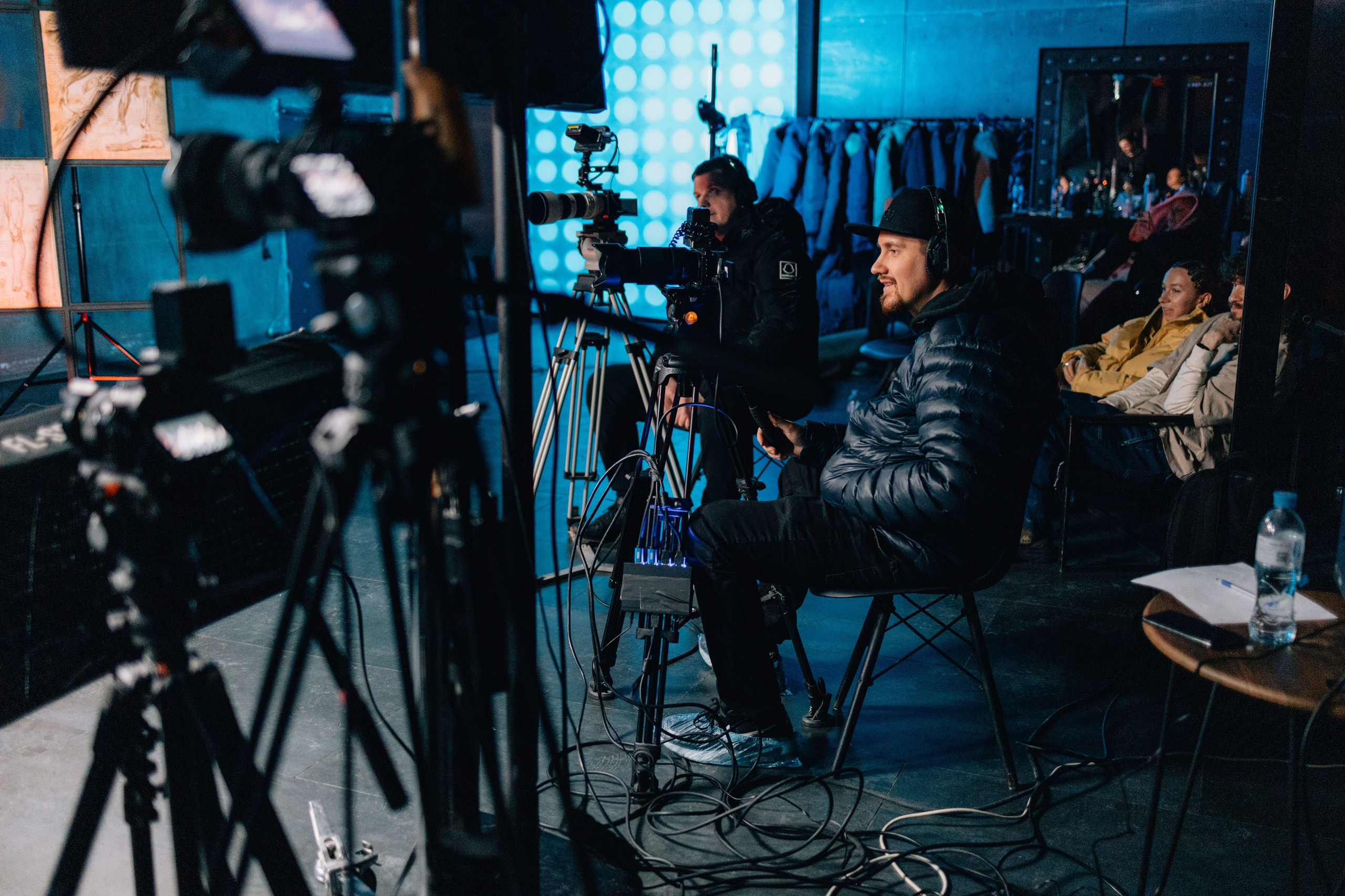 Back stage с ютуб шоу. Свадебный фотограф в Москве Арчылан Николаев