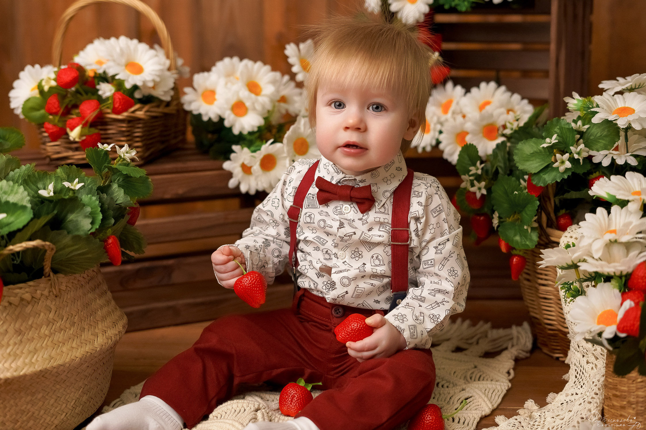 Ягоды. Фотограф новорожденных в г. Павлово Беспалова Екатерина