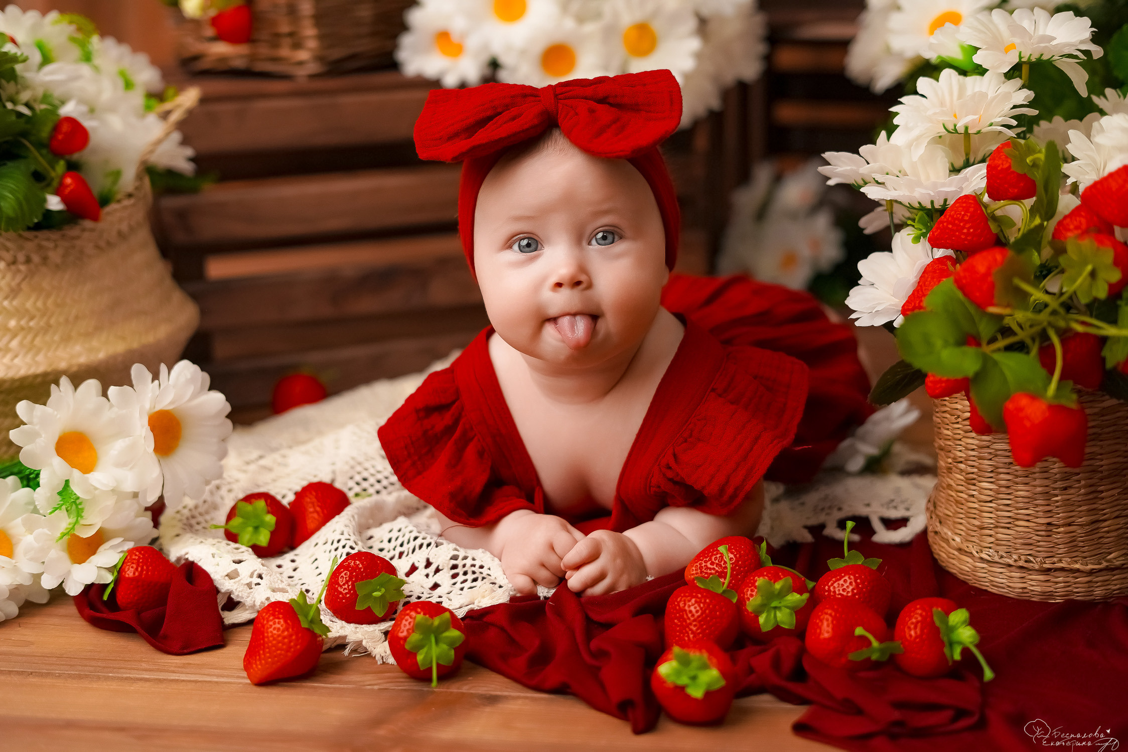 Ягоды. Фотограф новорожденных в г. Павлово Беспалова Екатерина