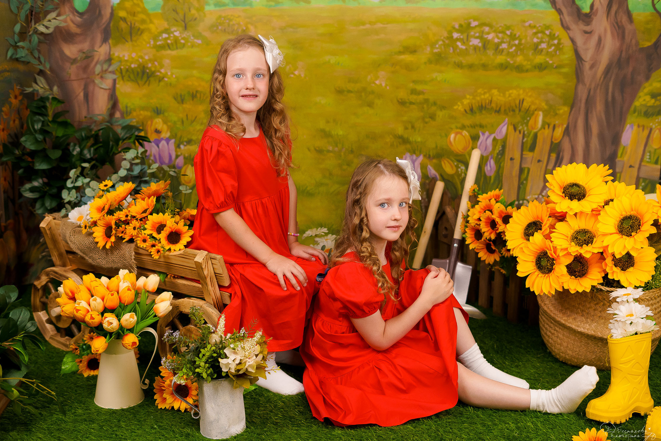 Садовники. Фотограф новорожденных в г. Павлово Беспалова Екатерина