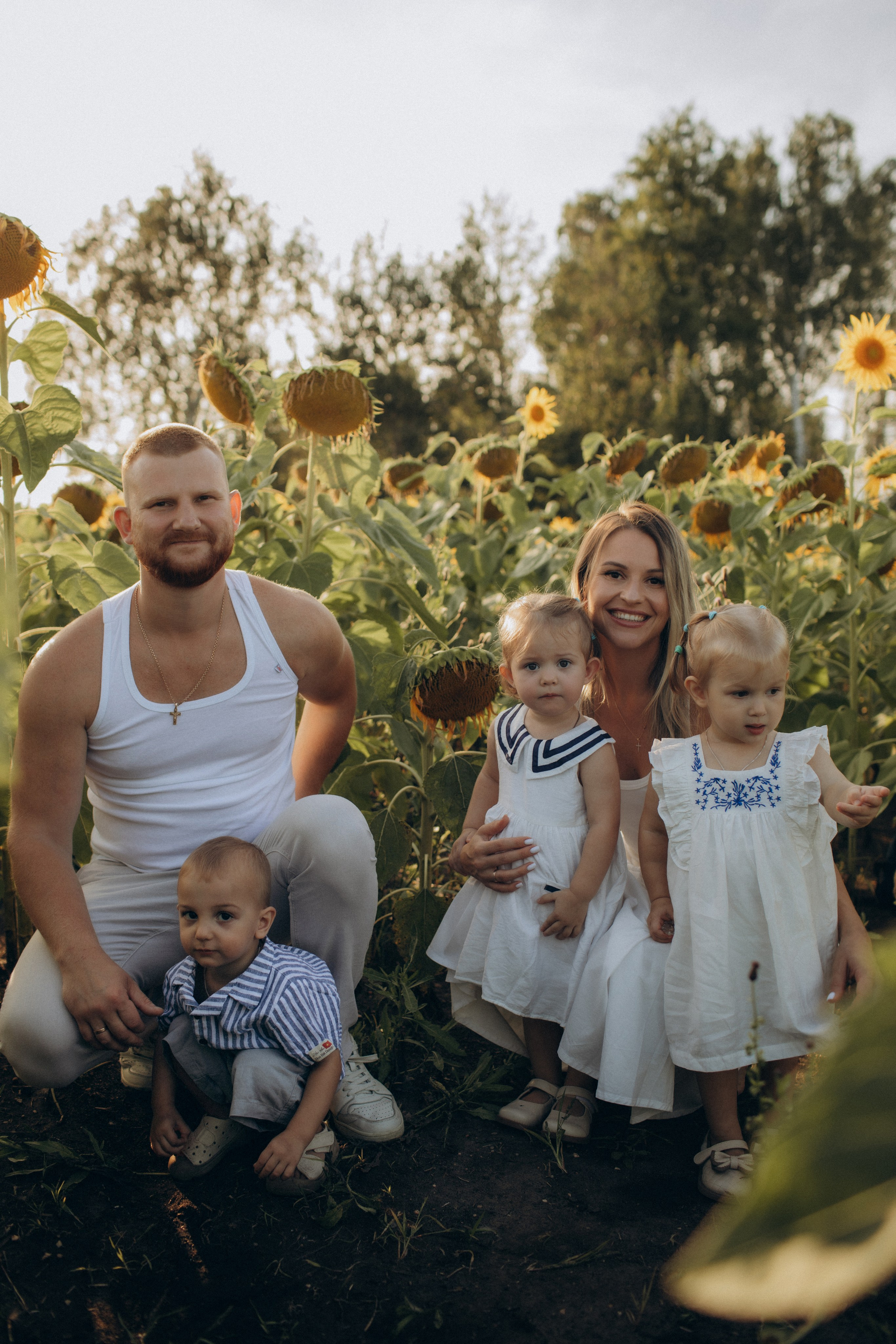 В подсолнухах! :). Семейный фотограф в Челябинске Ксения Зубкова