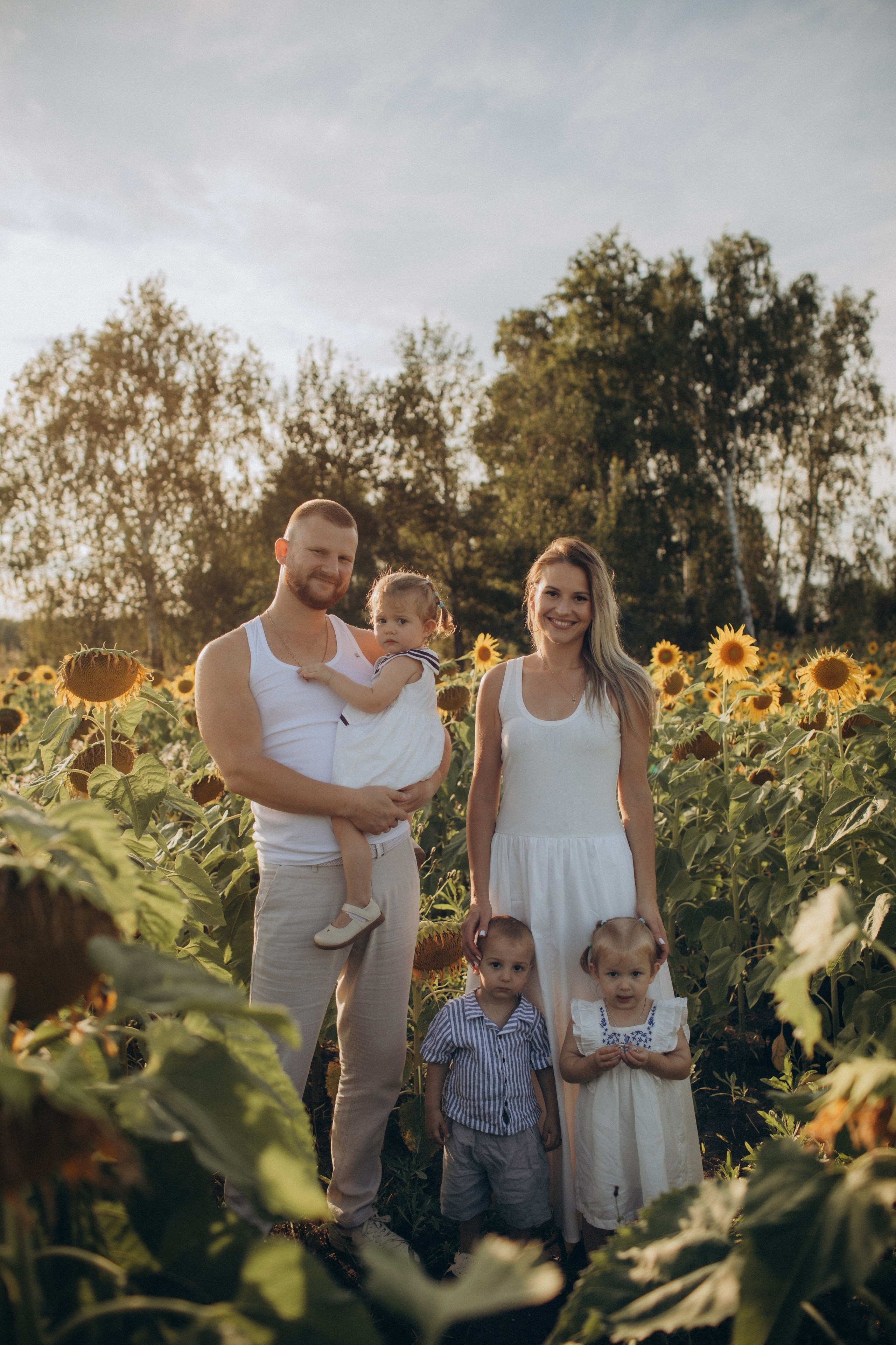В подсолнухах! :). Семейный фотограф в Челябинске Ксения Зубкова