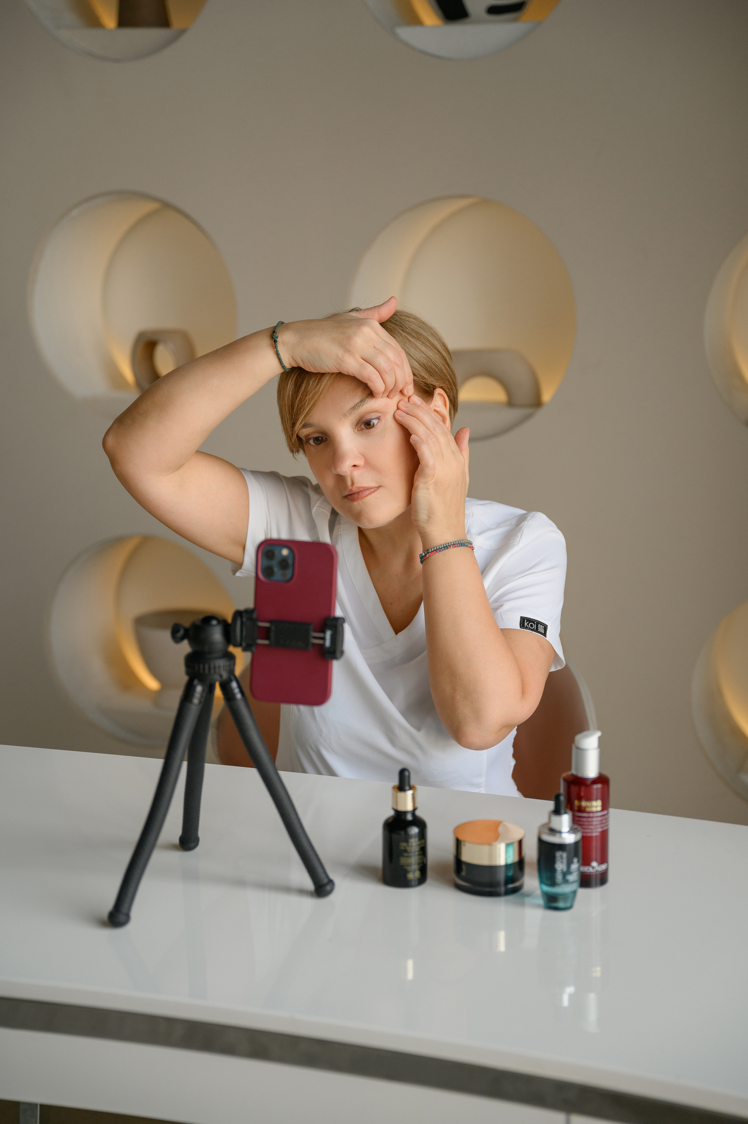 Фотосъёмка для косметолога и мастера по массажу лица. Semerlina.ru