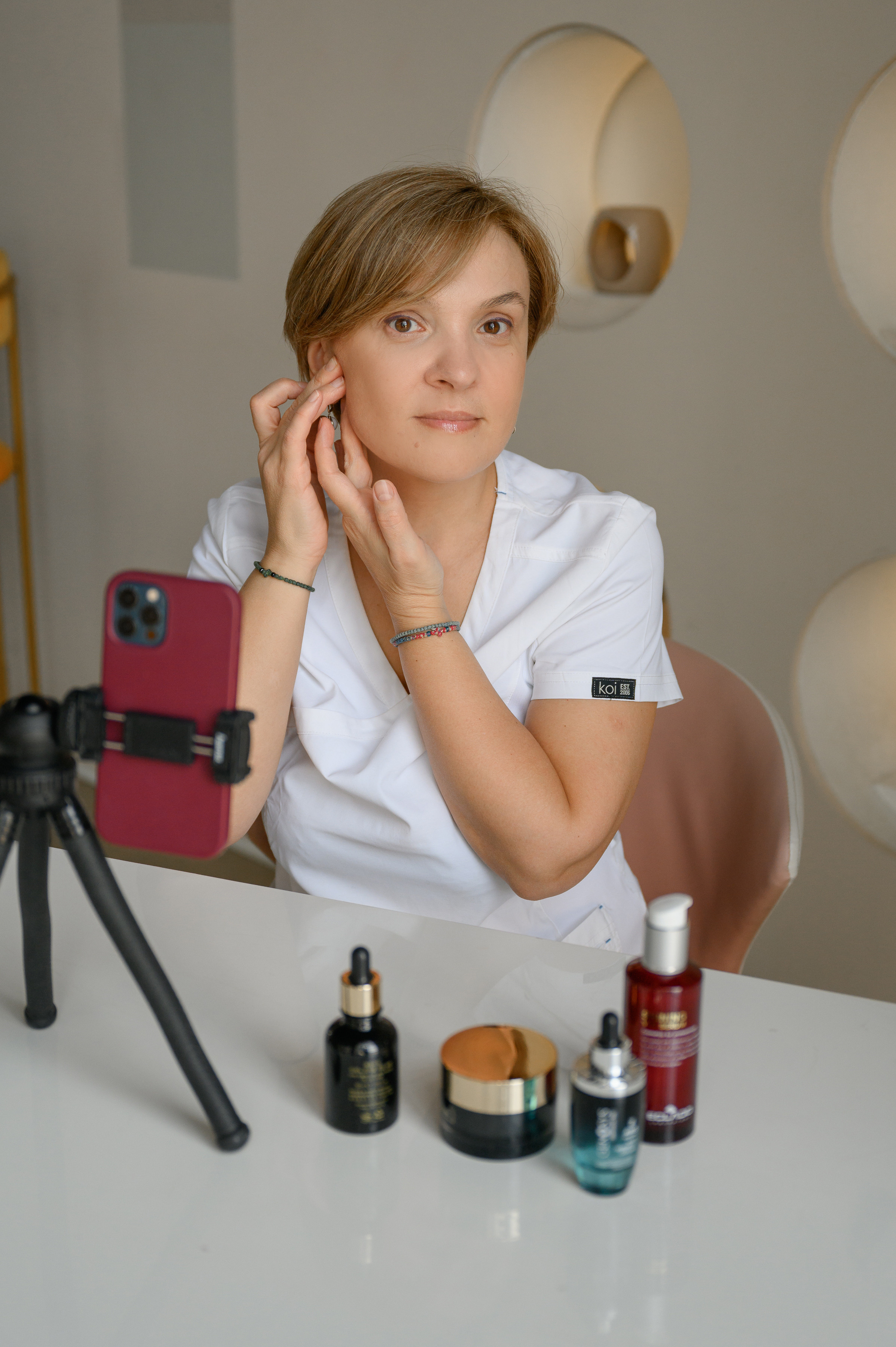 Фотосъёмка для косметолога и мастера по массажу лица. Semerlina.ru