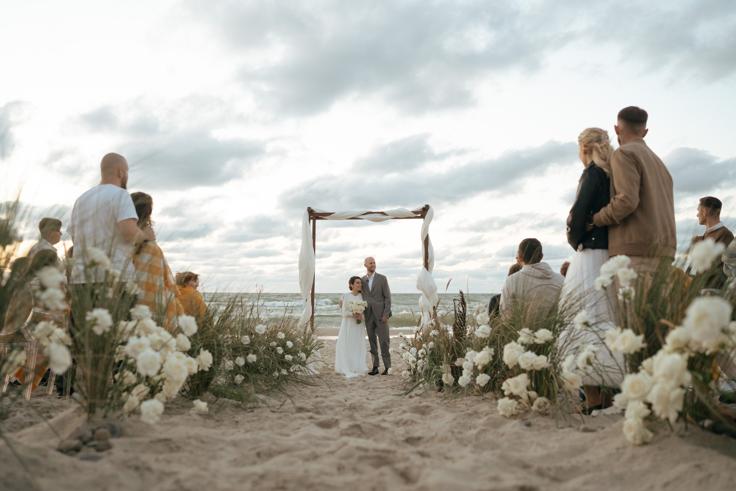 Алима & Никита. Куршская коса. Оформление свадеб, декор свадеб Вера Маркова, Москва