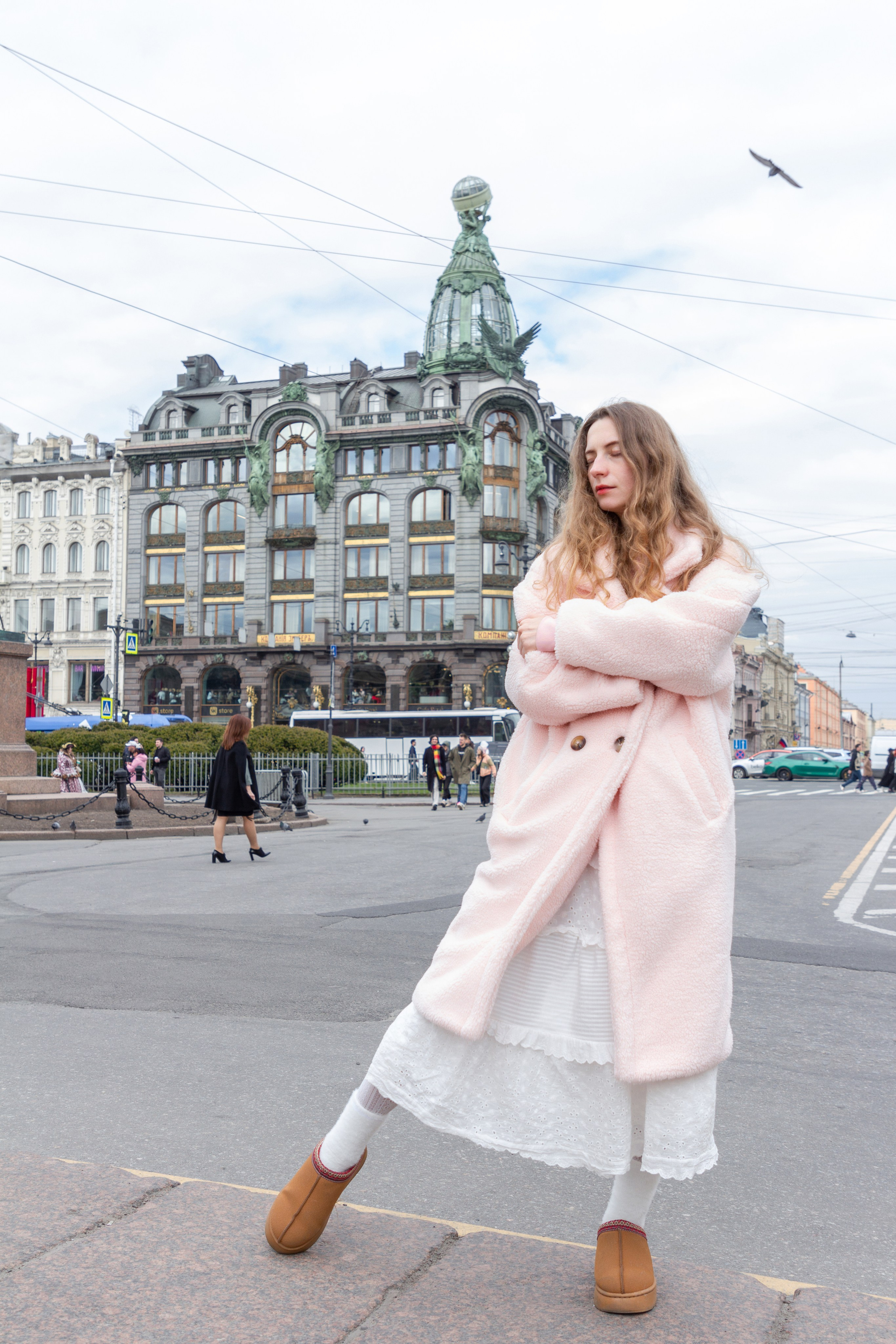 Фотопрогулка по центру Питера с подружками. Портретный и семейный фотограф в Санкт-Петербурге Ульяна Жукова