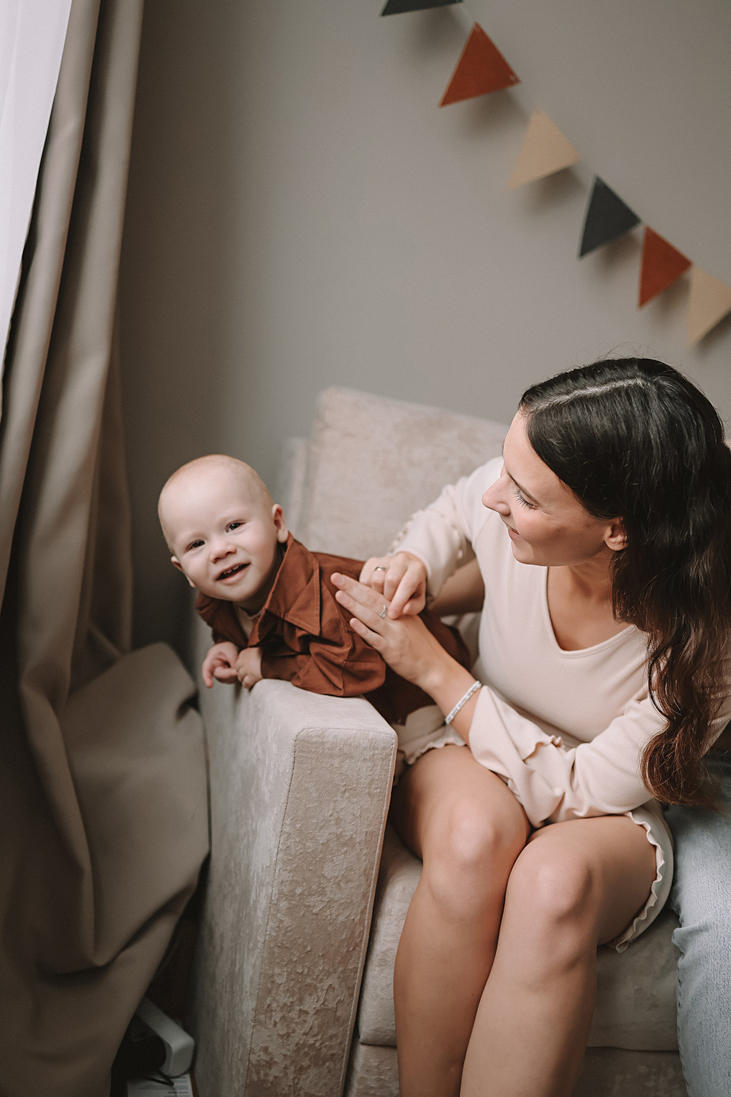 1 год Леону. Семейный фотограф Тюмень, фотограф на роды Салмина Мария
