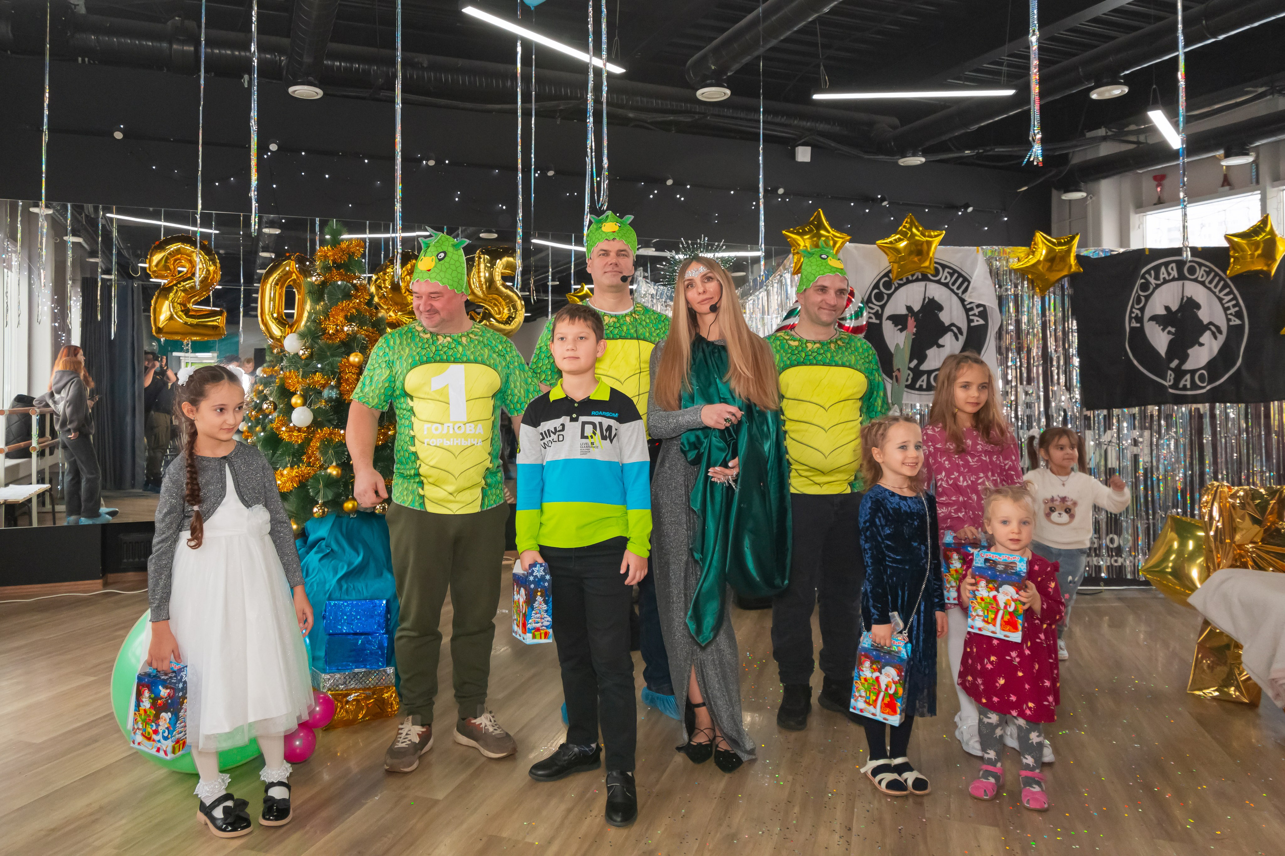 Новогодний праздник Русская Община ВАО. Фотограф Илья Варакин