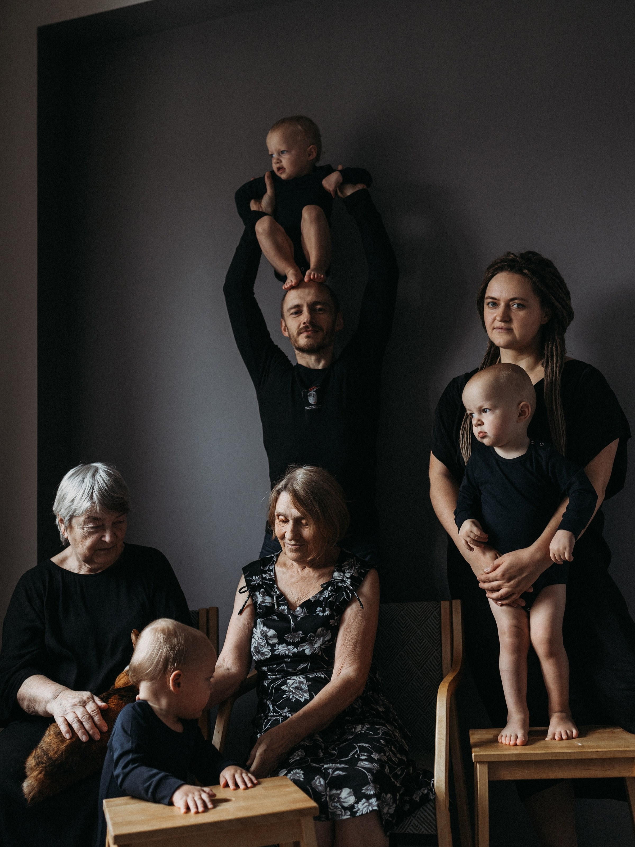 Катя, Артём, Сева, Вова, Дуся. Фотограф Людмила Оюн