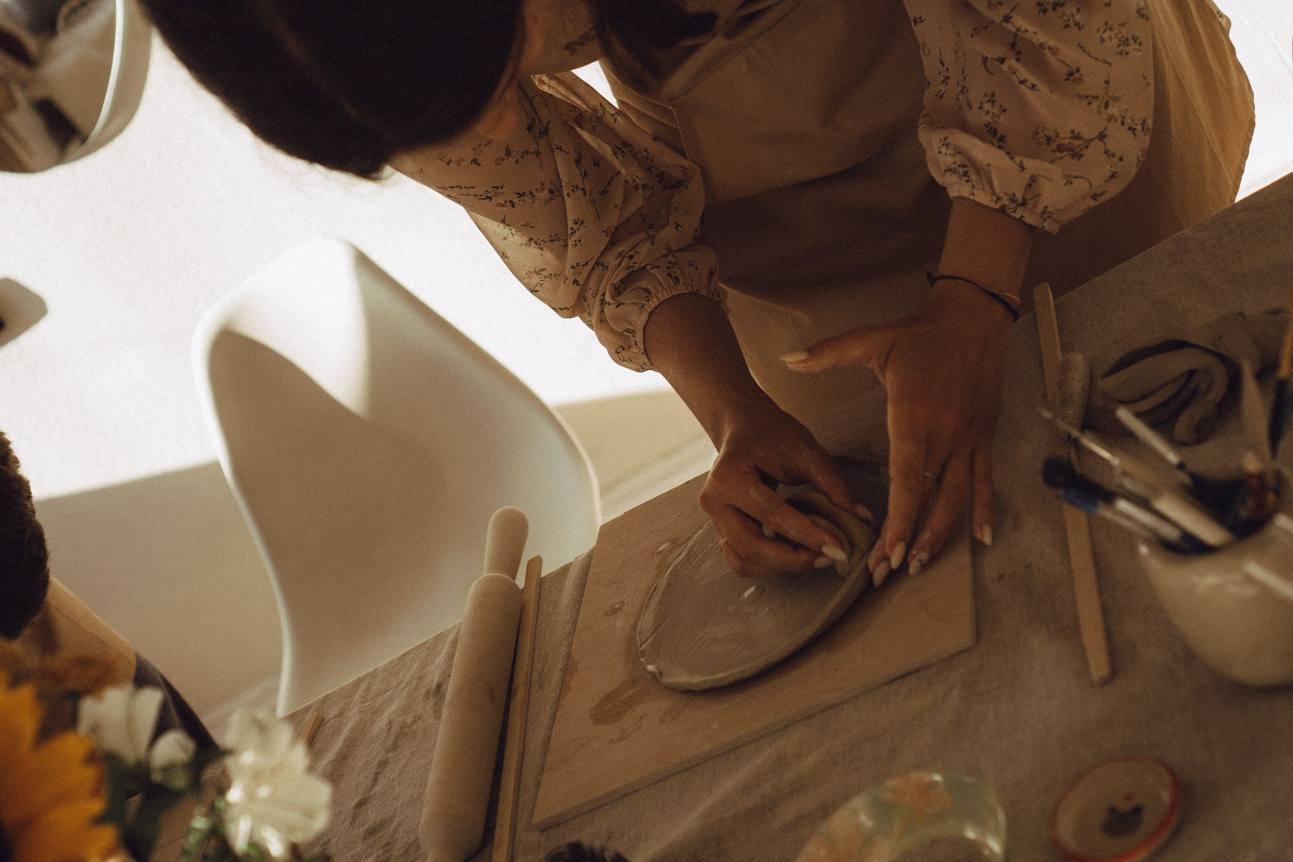 Любовь в студии лепки. Профессиональный фотограф, Санкт-Петербург — Виктория Богомолова